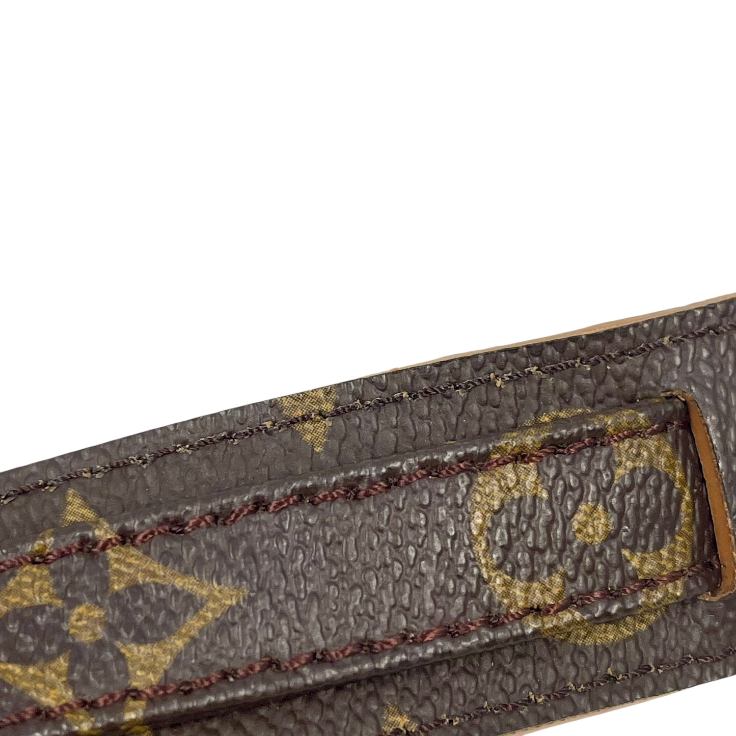 Louis Vuitton Monogram Canvas Leather Shoulder Strap 101cm