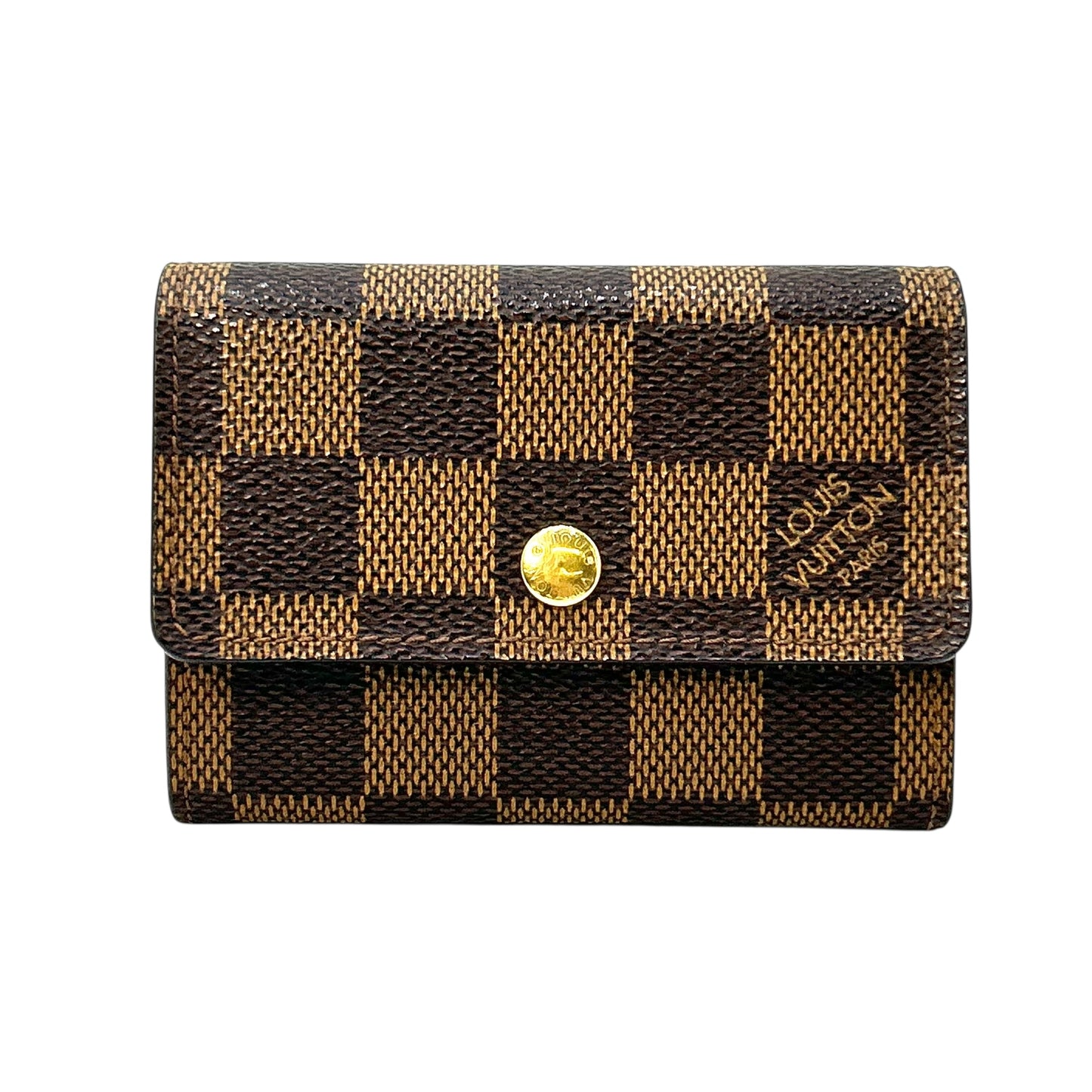 Louis Vuitton Damier Portemonnaie Plat Compact Wallet
