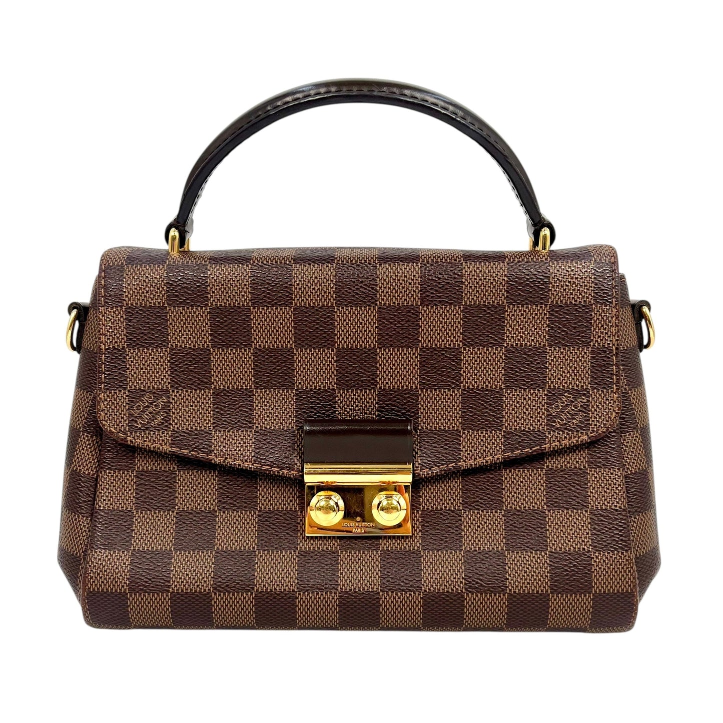 Louis Vuitton Monogram Croisette PM 2way Hand Bag - Brown