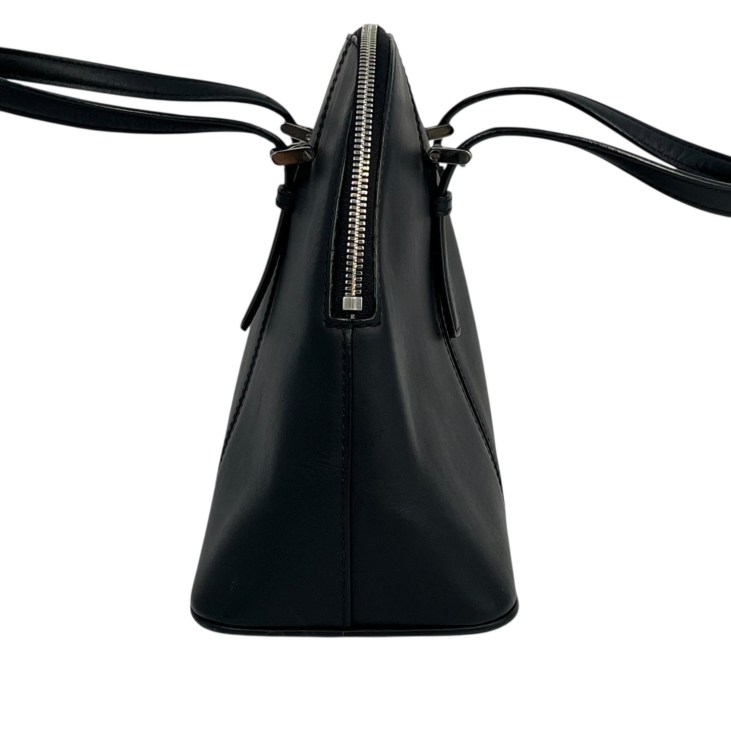 BURBERRY Leather Hand Bag - Black