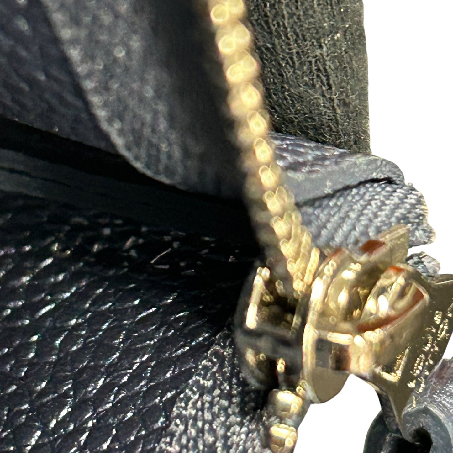 Louis Vuitton Monogram Empreinte Pochette Cles Coin Case - Blue