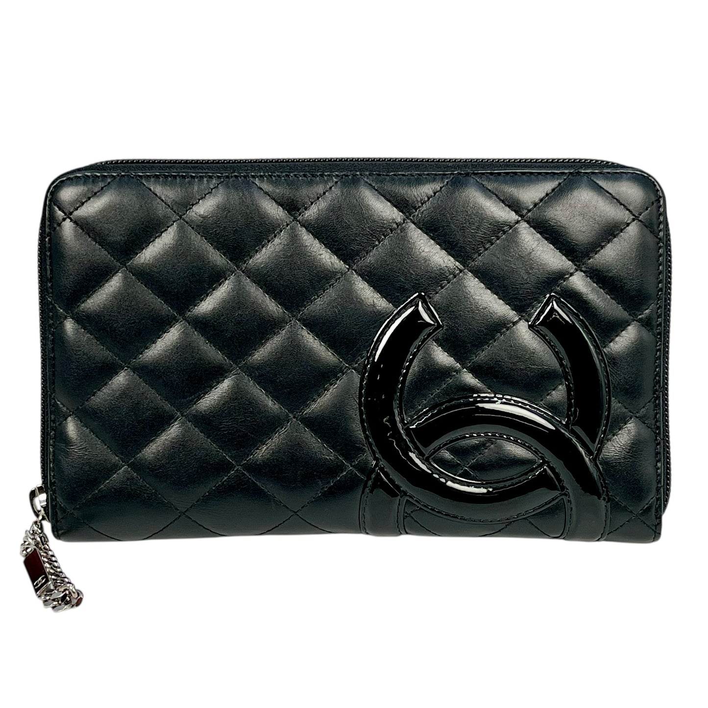CHANEL CambonLine Long Wallet - Black