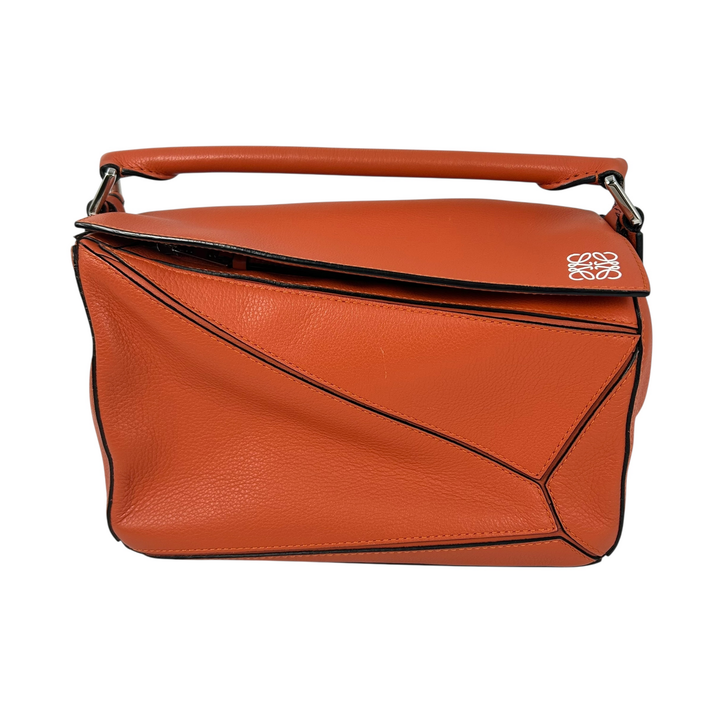 LOEWE Puzzle Bag Small Orange Hand Bag Shoulder Bag