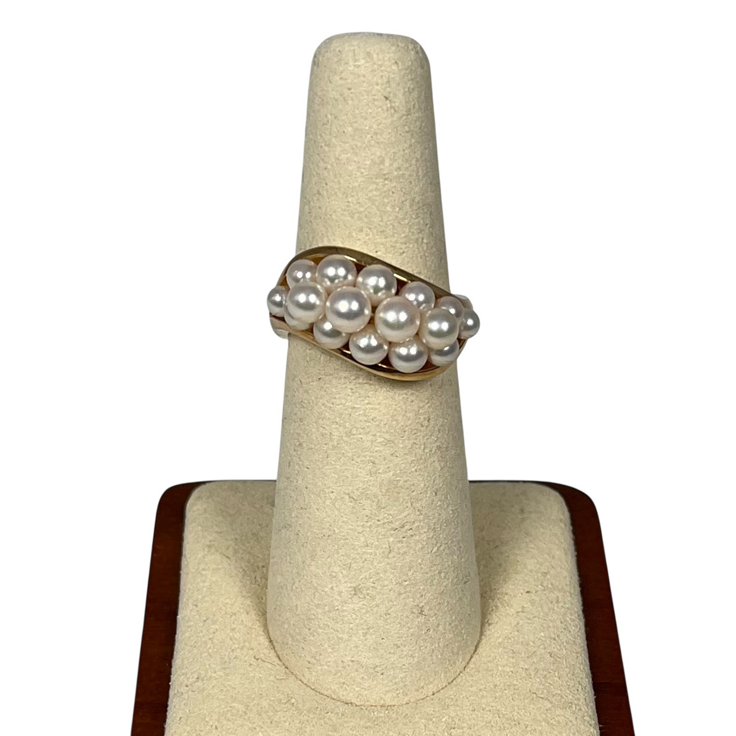 MIKIMOTO K18 Pearl Ring Jewelry