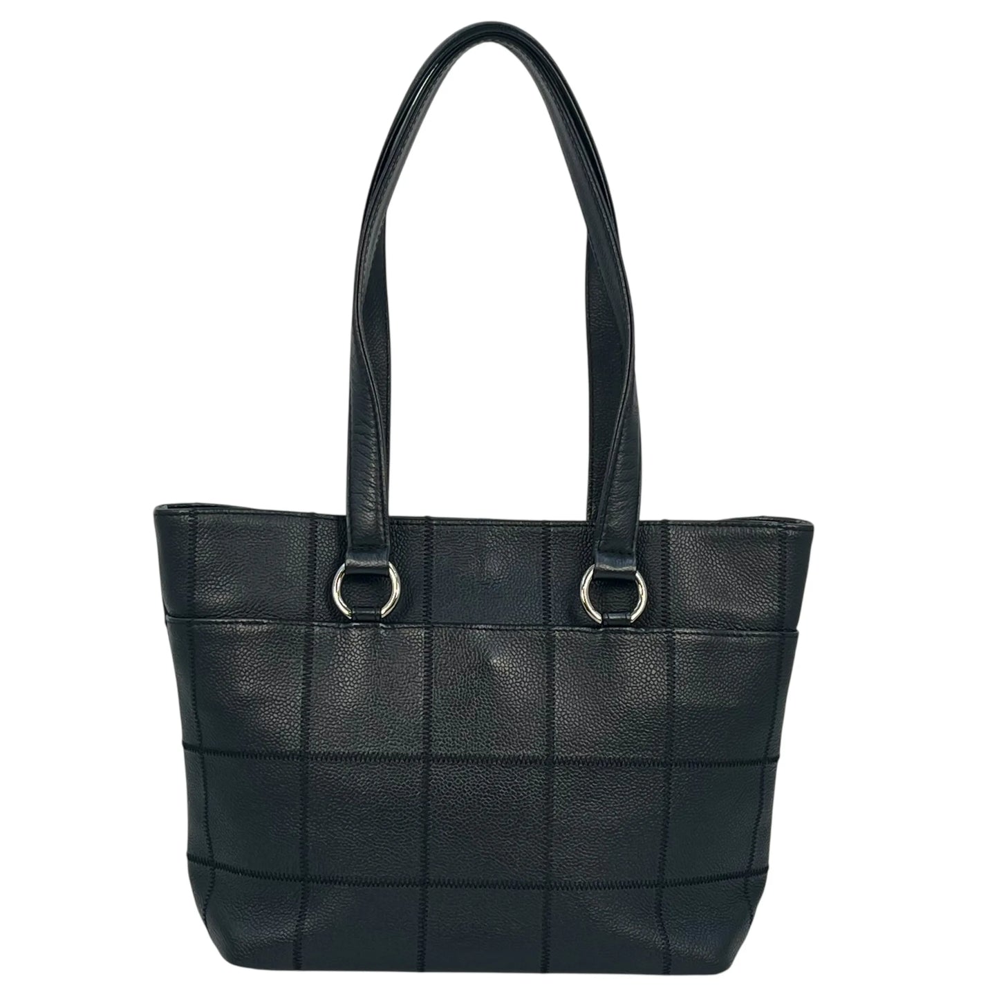 CHANEL Chocolate Bar Tote Bag - Black
