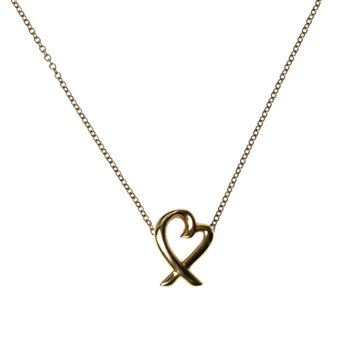 Tiffany Loving Heart Pendant Necklace