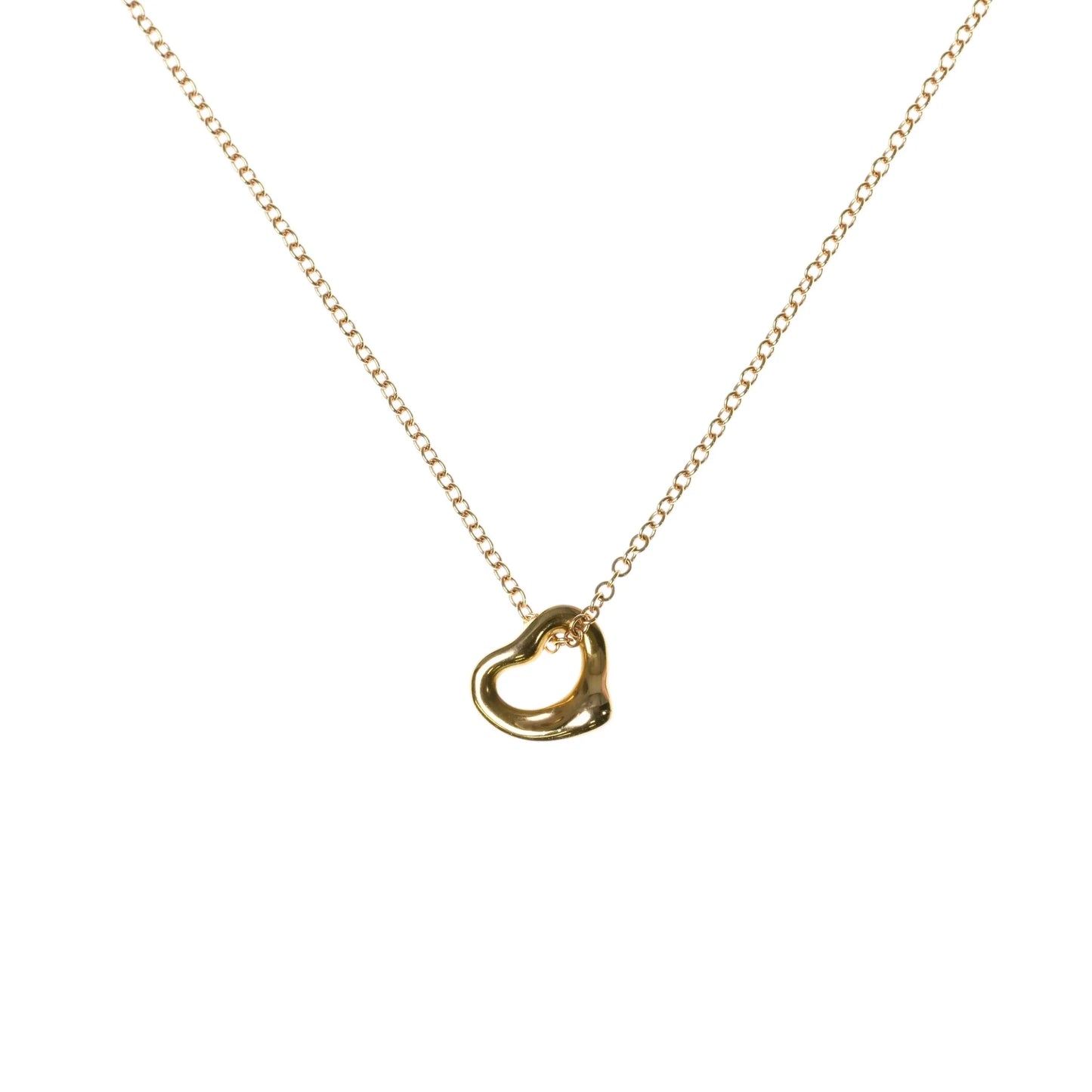 Tiffany Open Heart Pendant Necklace