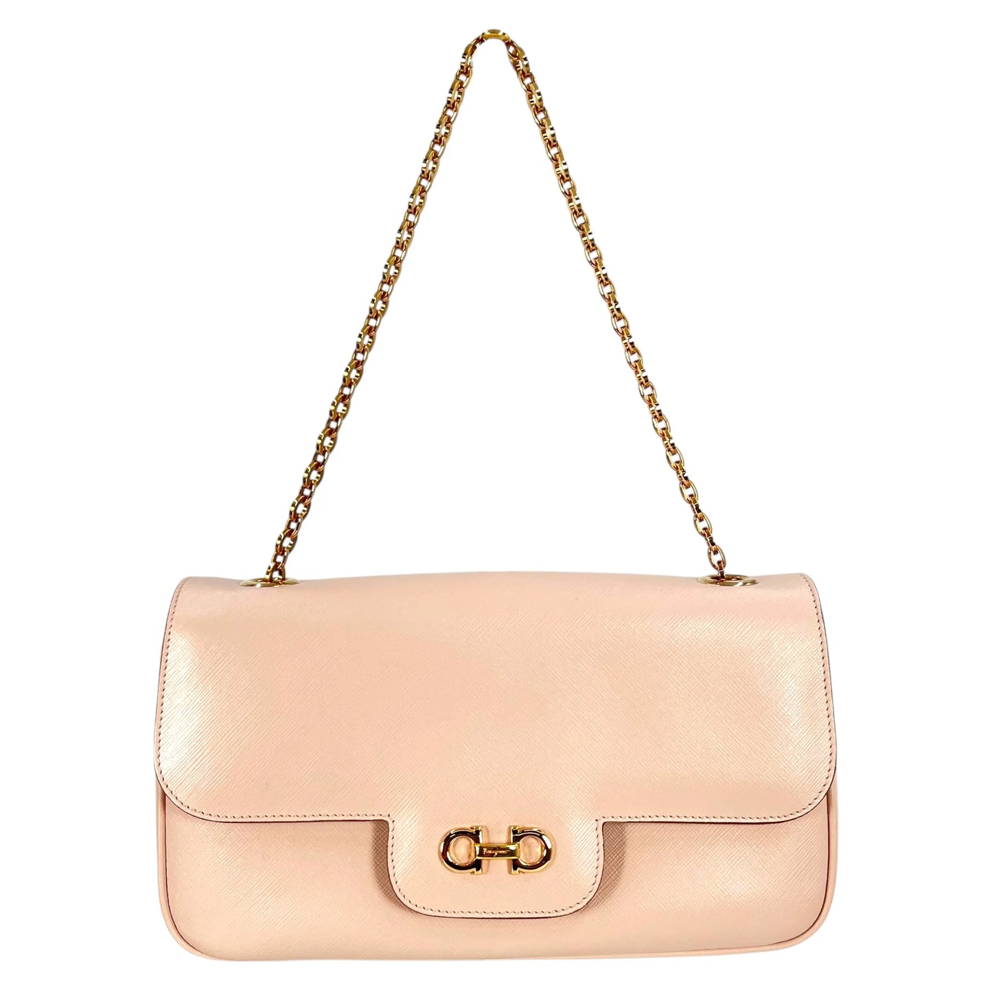 Ferragamo Gancini Hand Bag - Pink