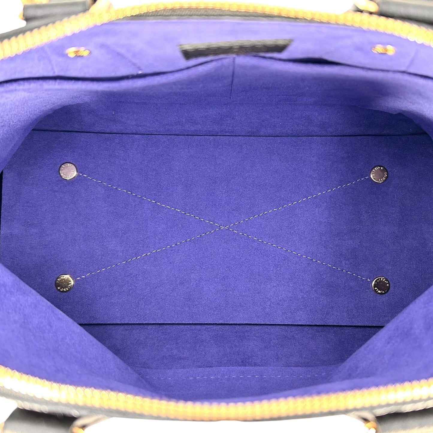 Louis Vuitton Neo Alma PM Monogram Empreinte Hand Bag - Black × Purple