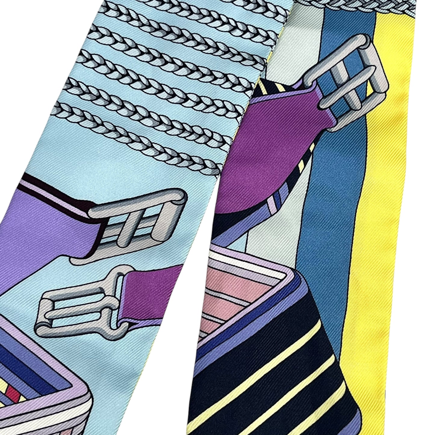 HERMES Twilly Sangles En Zigzag