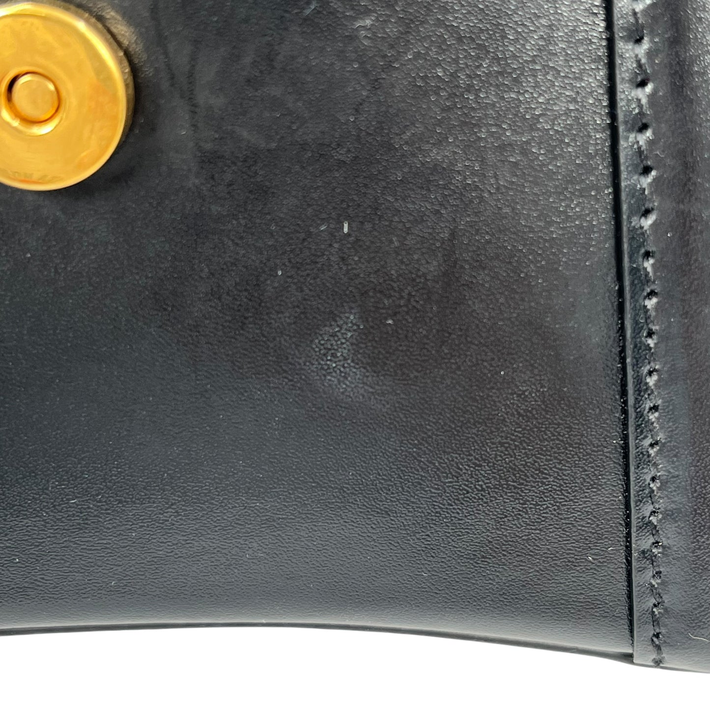 BALENCIAGA Hourglass Hand Bag 2way Black