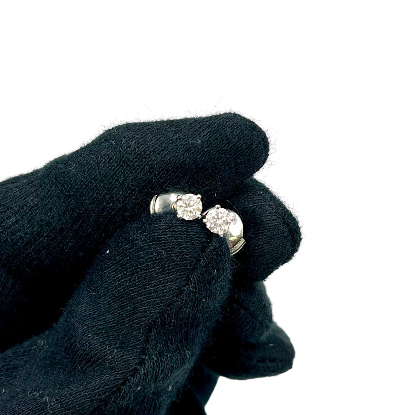 Tiffany Solitaire Diamond Earring