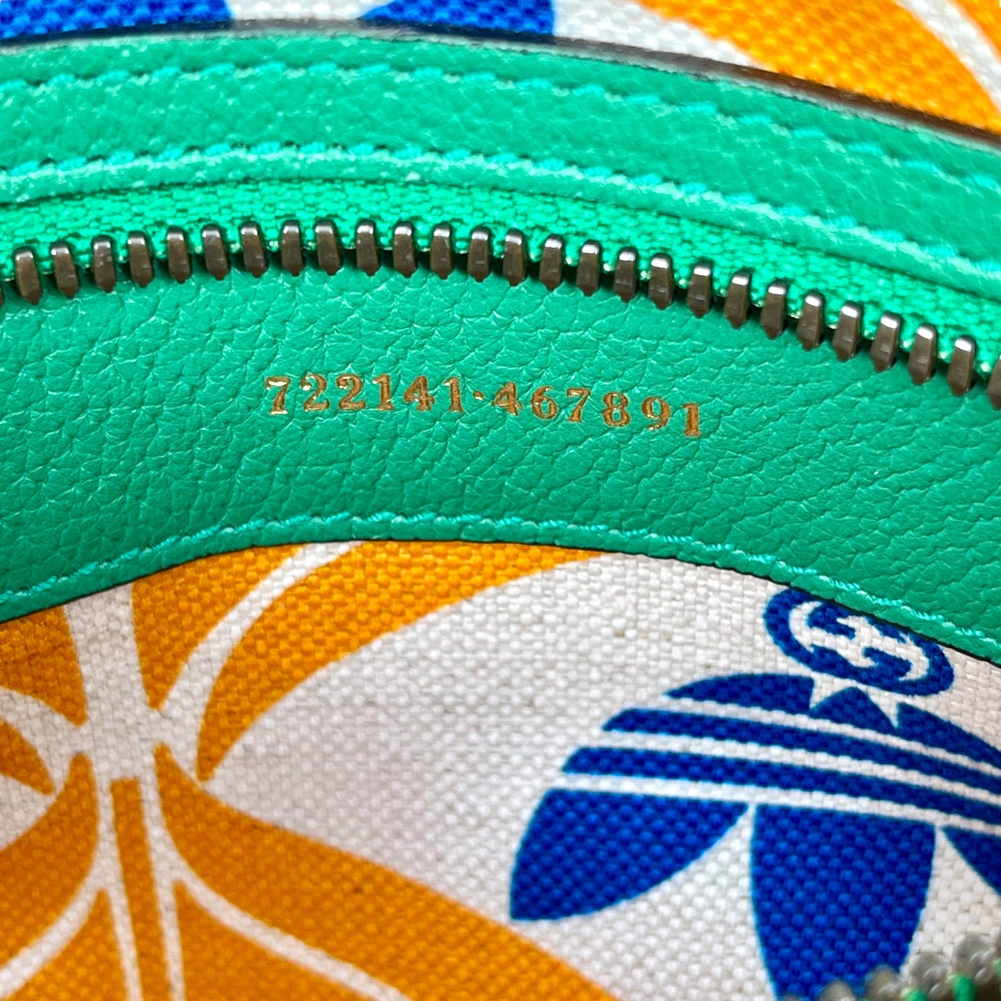 GUCCI Adidas Collaboration Body Bag Green