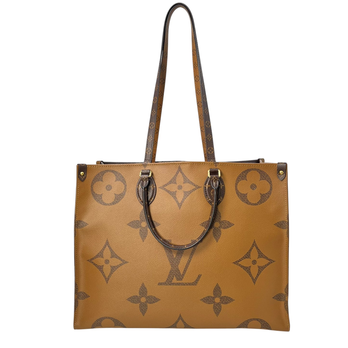 Louis Vuitton On The Go GM Brown Tote Bag