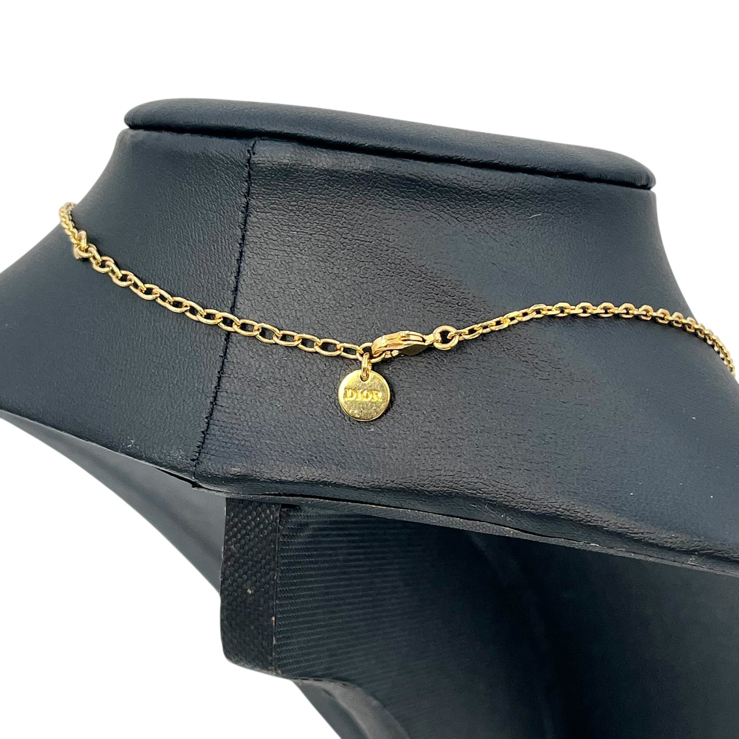 Dior Clair D Lune Necklace Metal Crystal