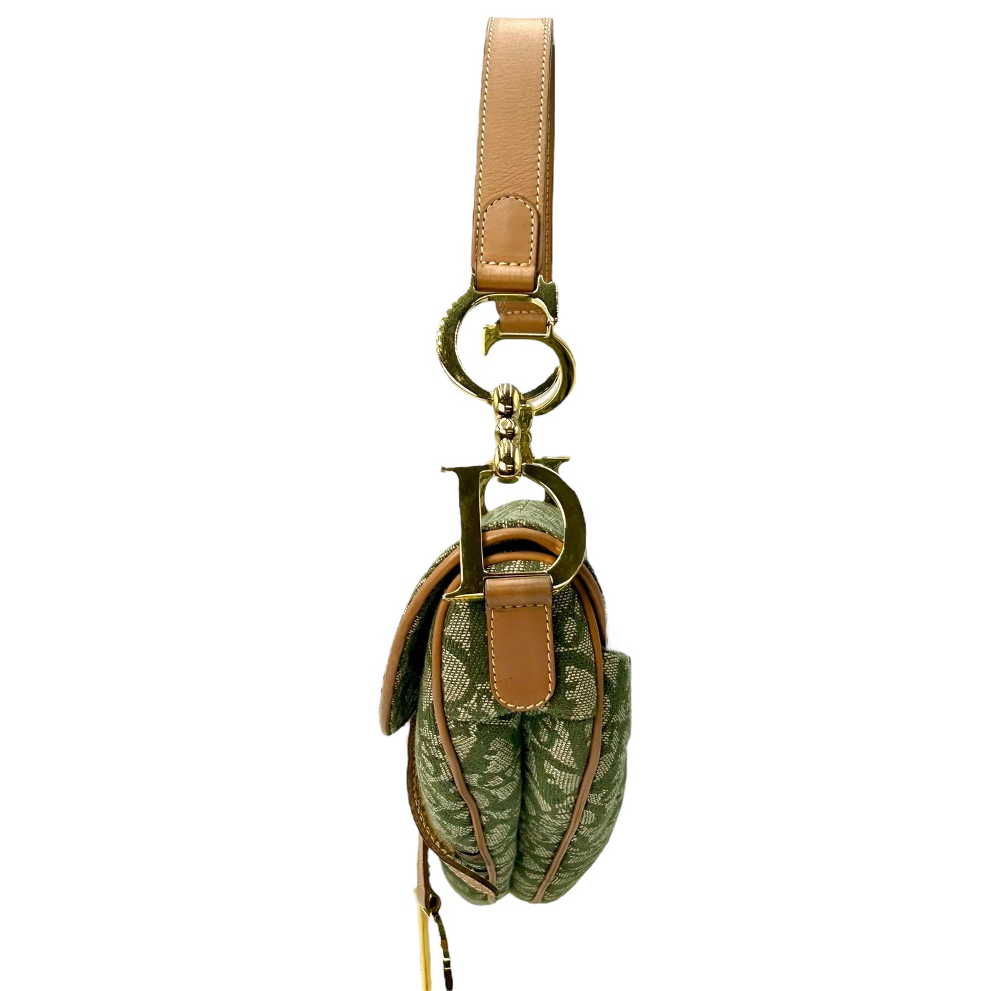 Dior Saddle Trotte canvas Shoulder Bag