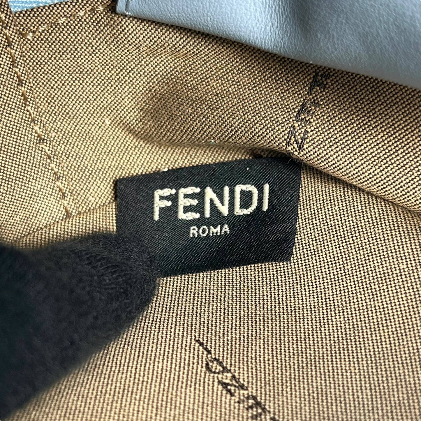 FENDI O'Lock Camera Case Shoulder Bag - Blue