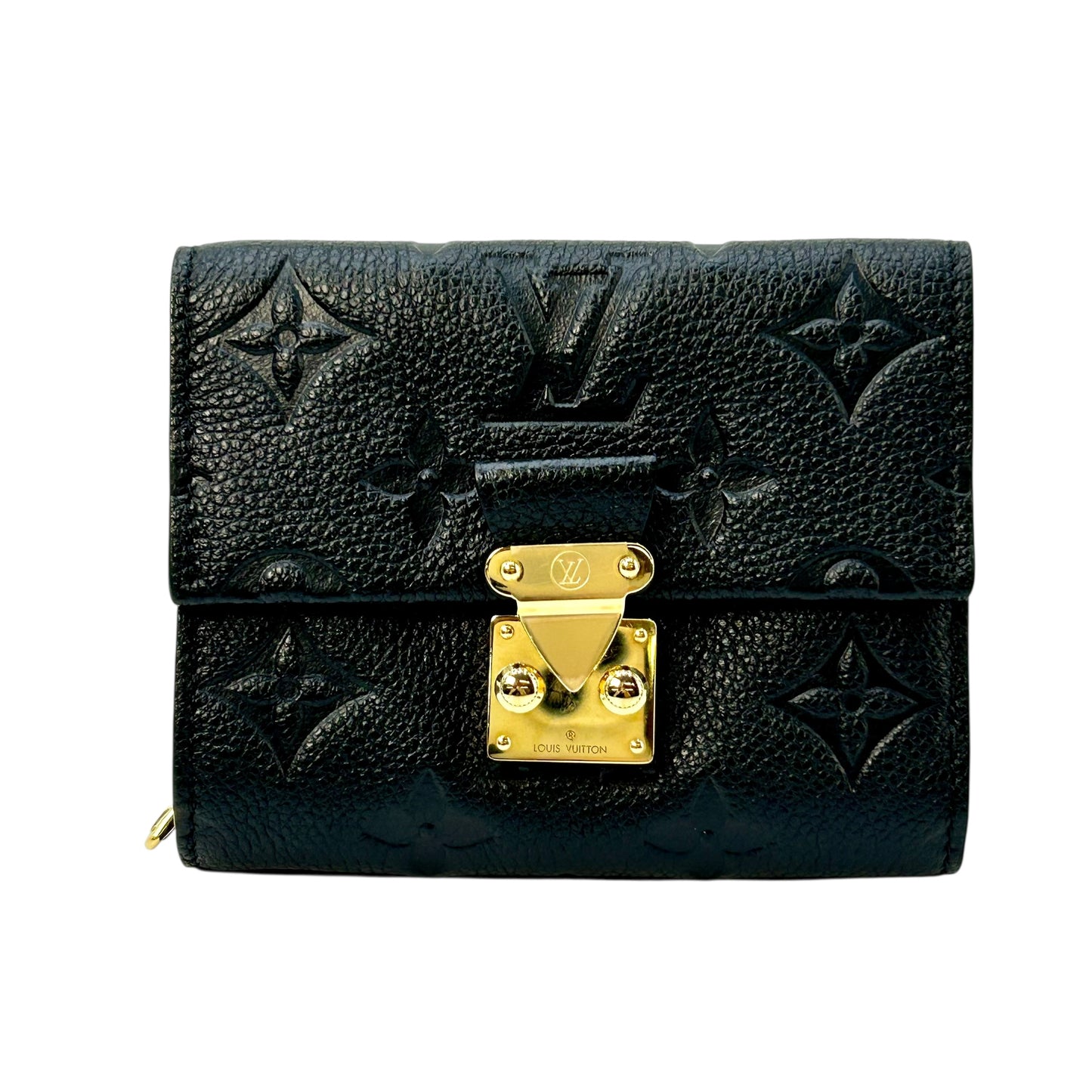 Louis Vuitton Monogram Empreinte Portefeuille Metis Conpact Wallet - Noir