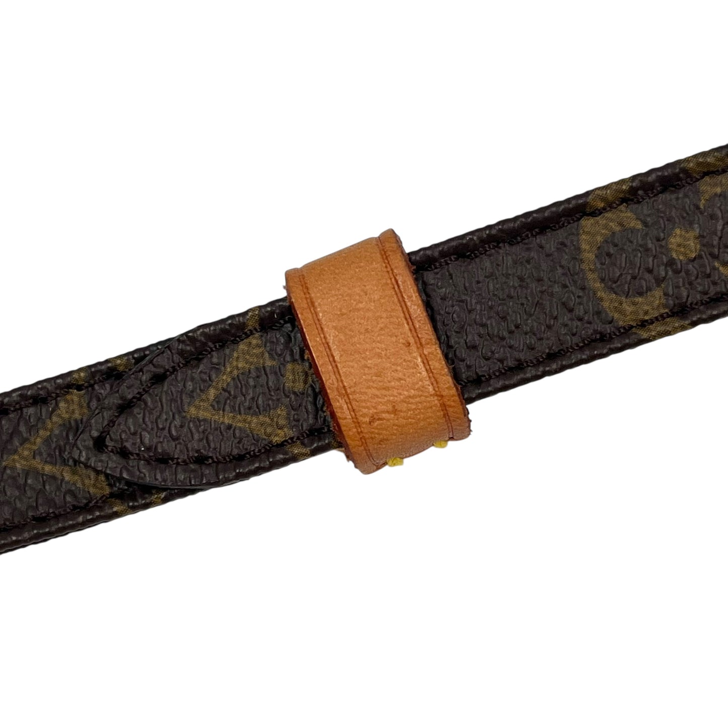 Louis Vuitton Monogram Canvas Leather Strap 101-118 cm