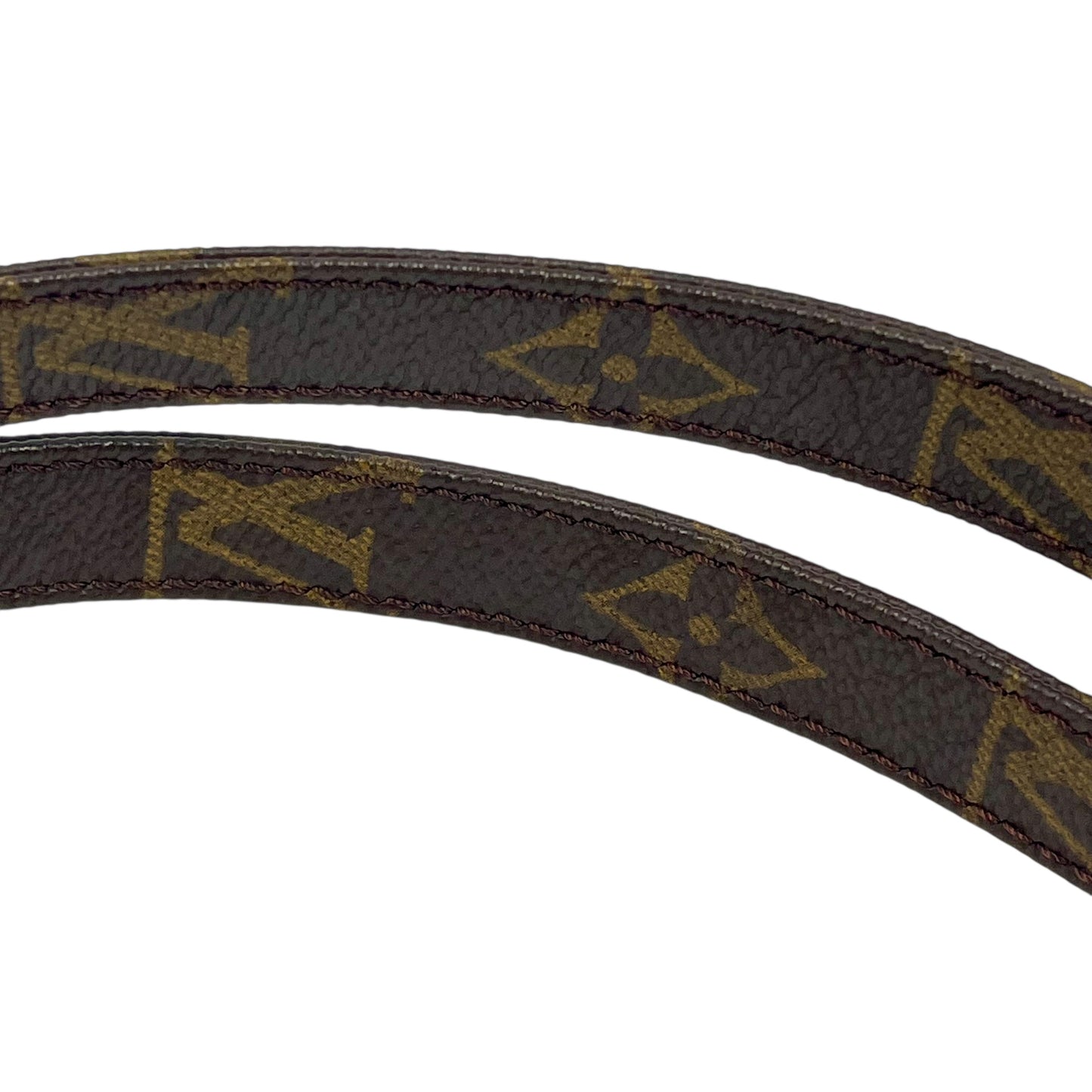 Louis Vuitton Monogram Canvas Leather Shoulder Strap 101cm