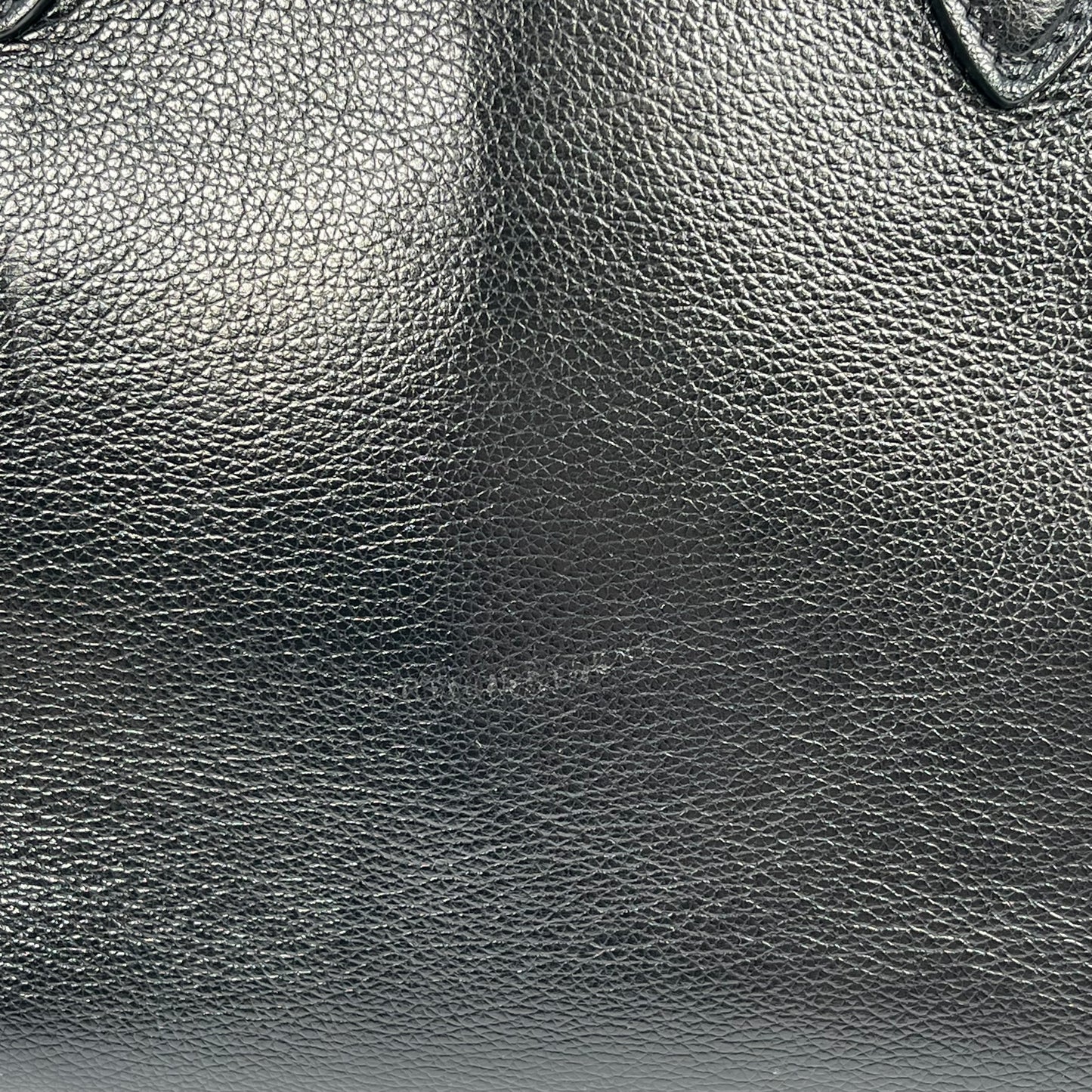 BURBERRY Leather Hand Bag - Black