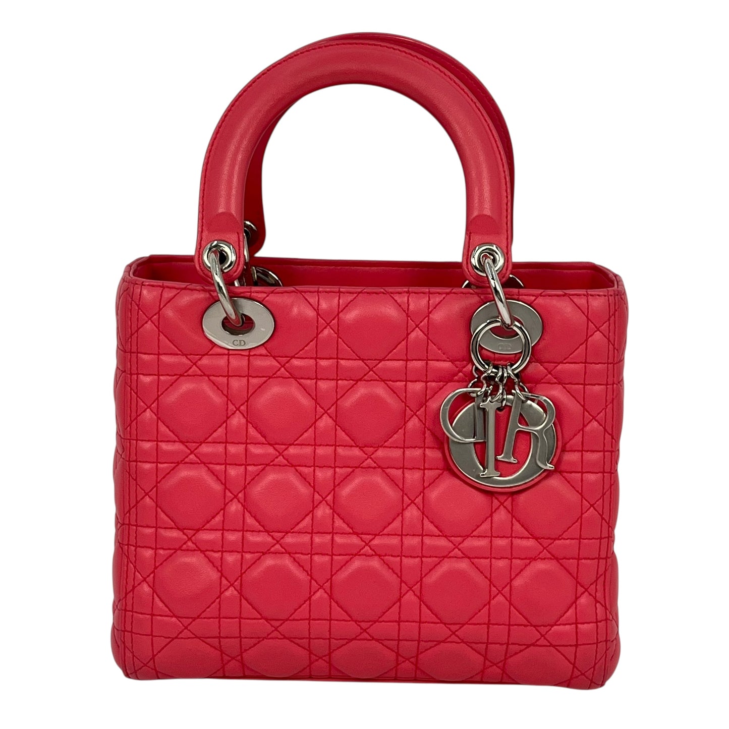 Dior Lady Dior 2way Bag - Pink