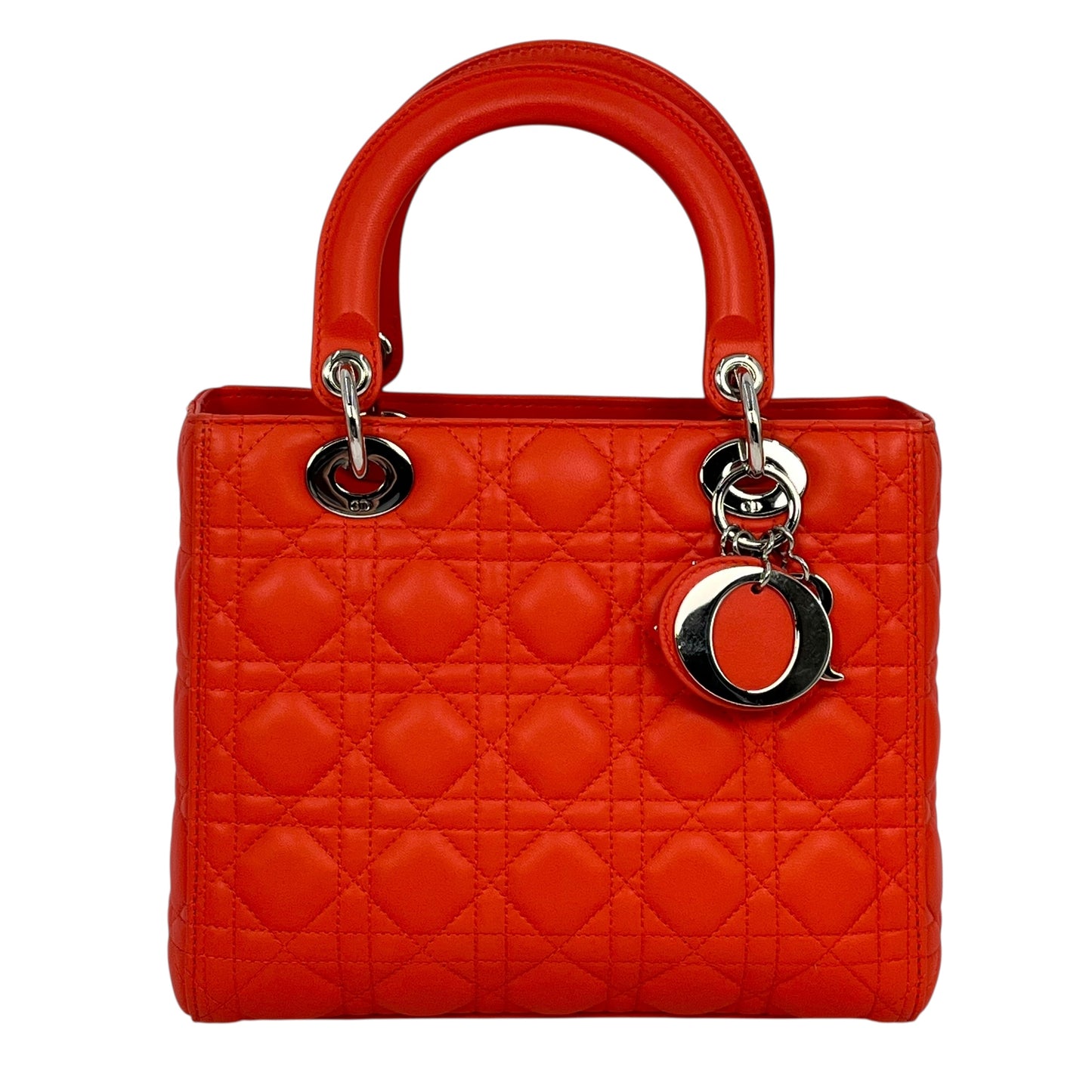 Dior Lady Dior 2way Bag - Orange