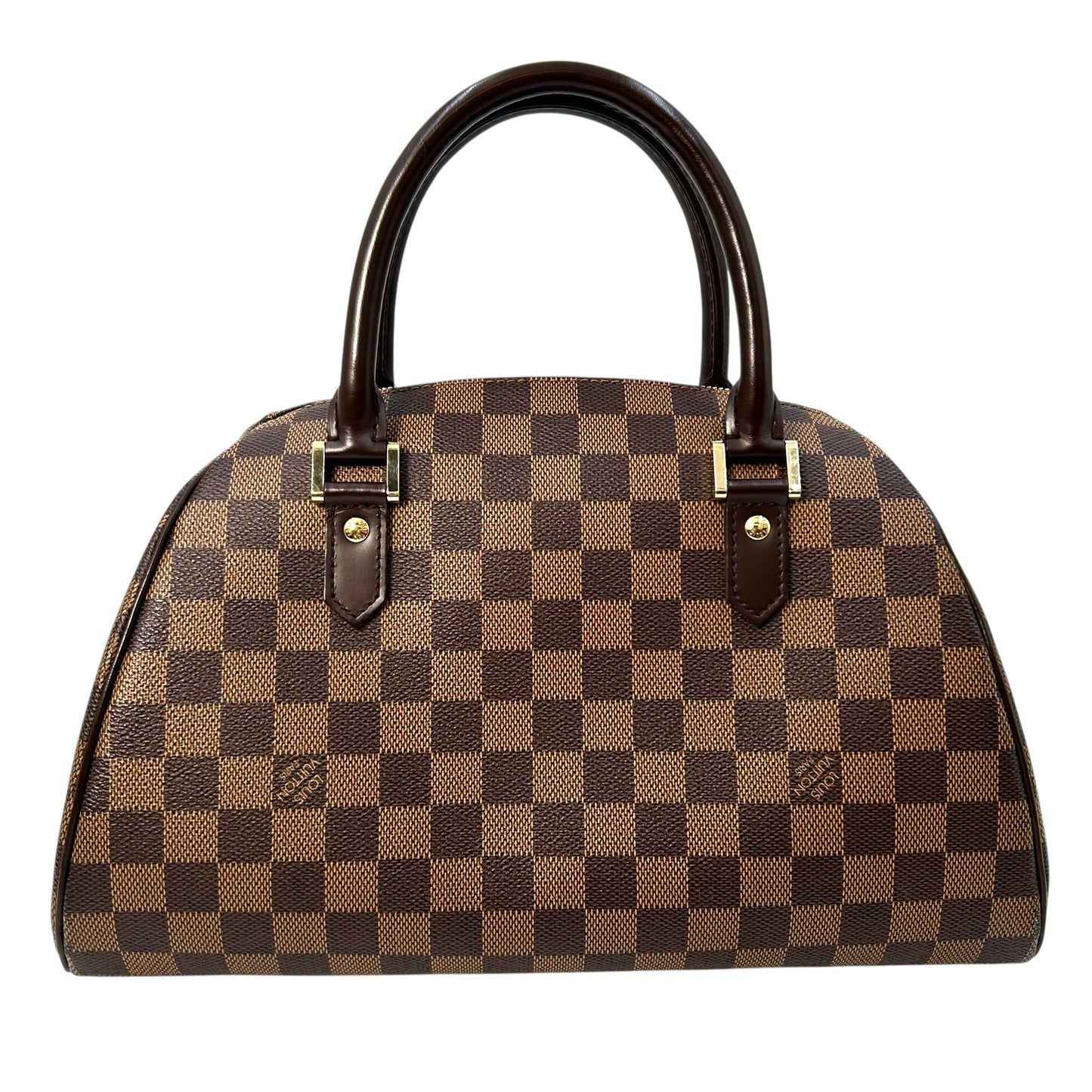Louis Vuitton Damier Robera MM Hand Bag - Brown