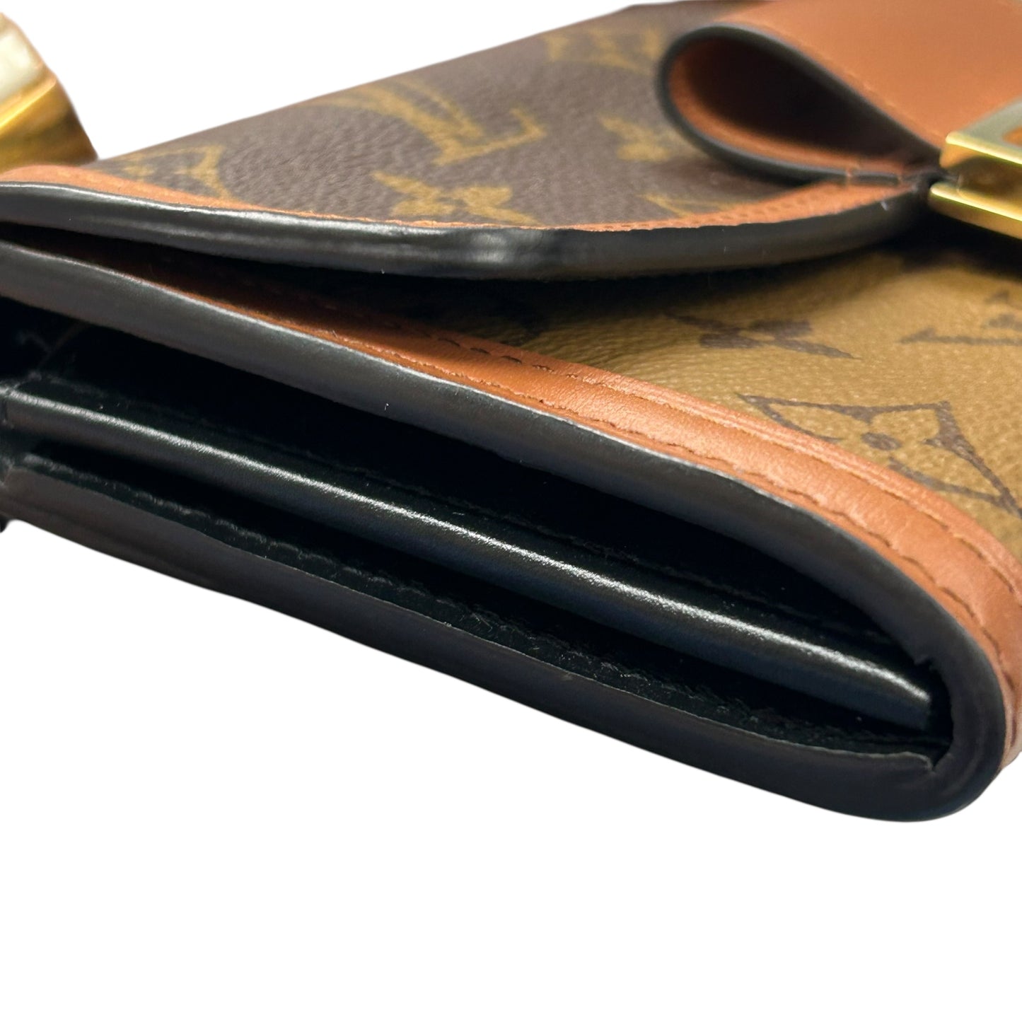 Louis Vuitton Portefeuille Sarah Dauphine Long Wallet - Brown