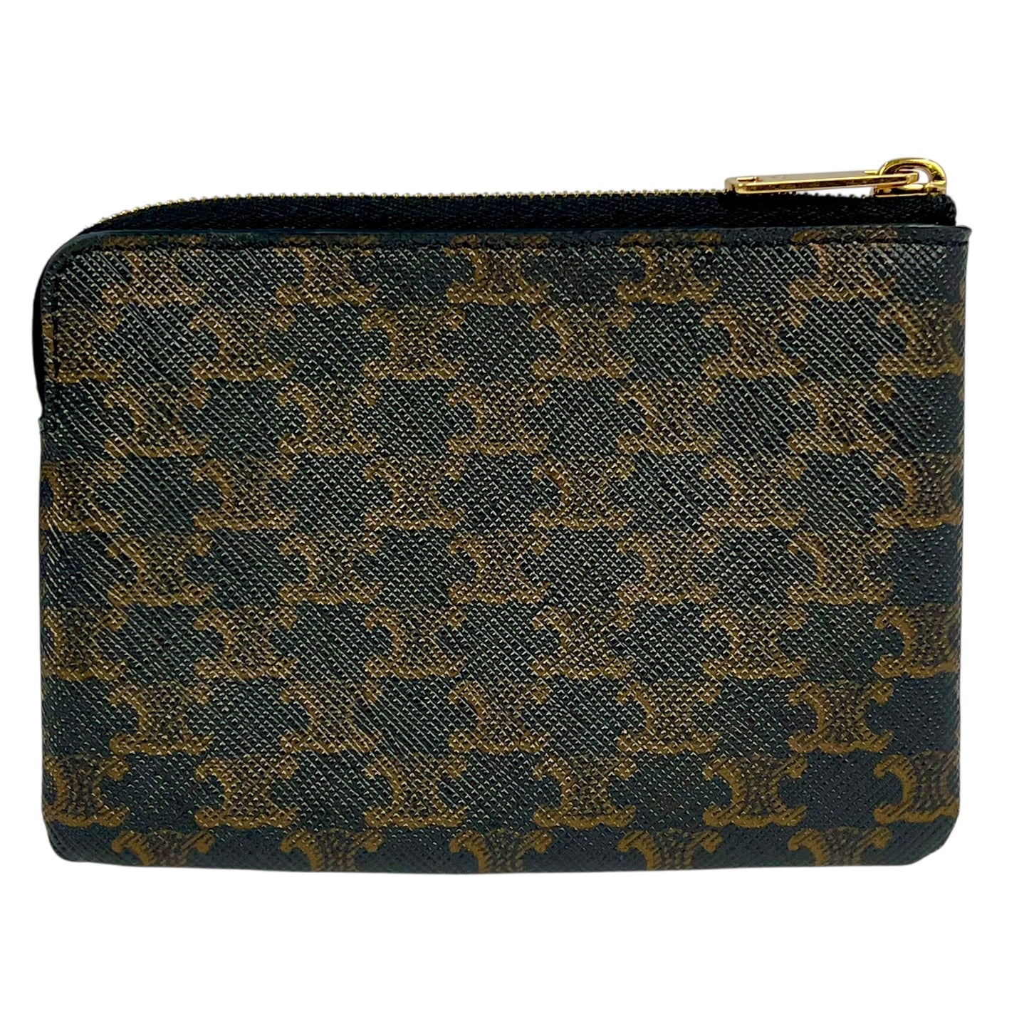 CELINE Triomphe Logo Coin Purse