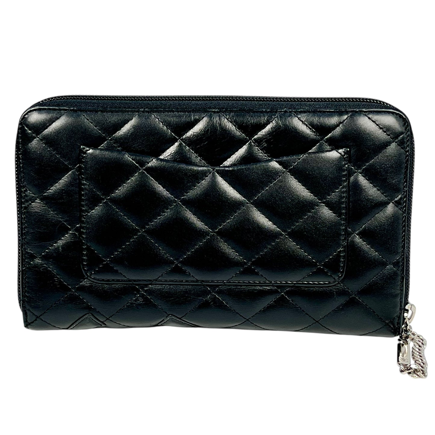 CHANEL CambonLine Long Wallet - Black