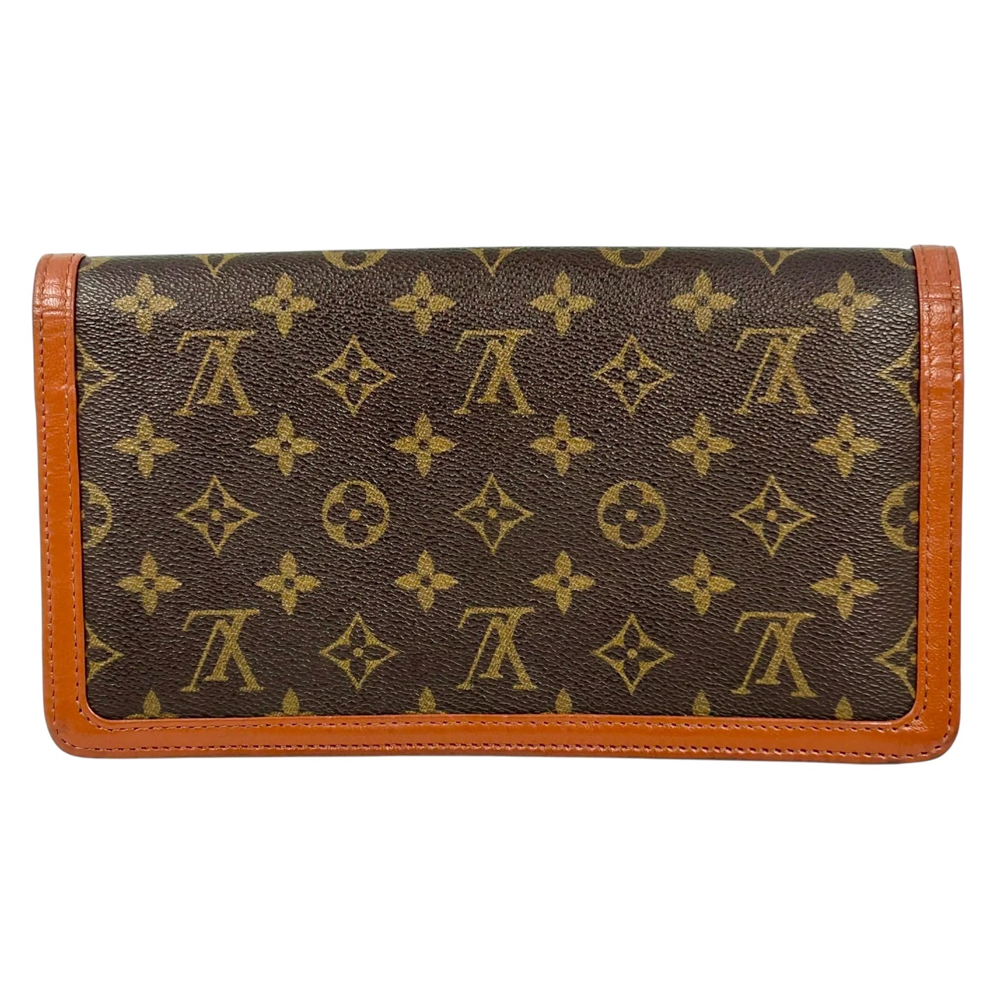 Louis Vuitton Monogram Pochette Dame Clutch Bag - Brown