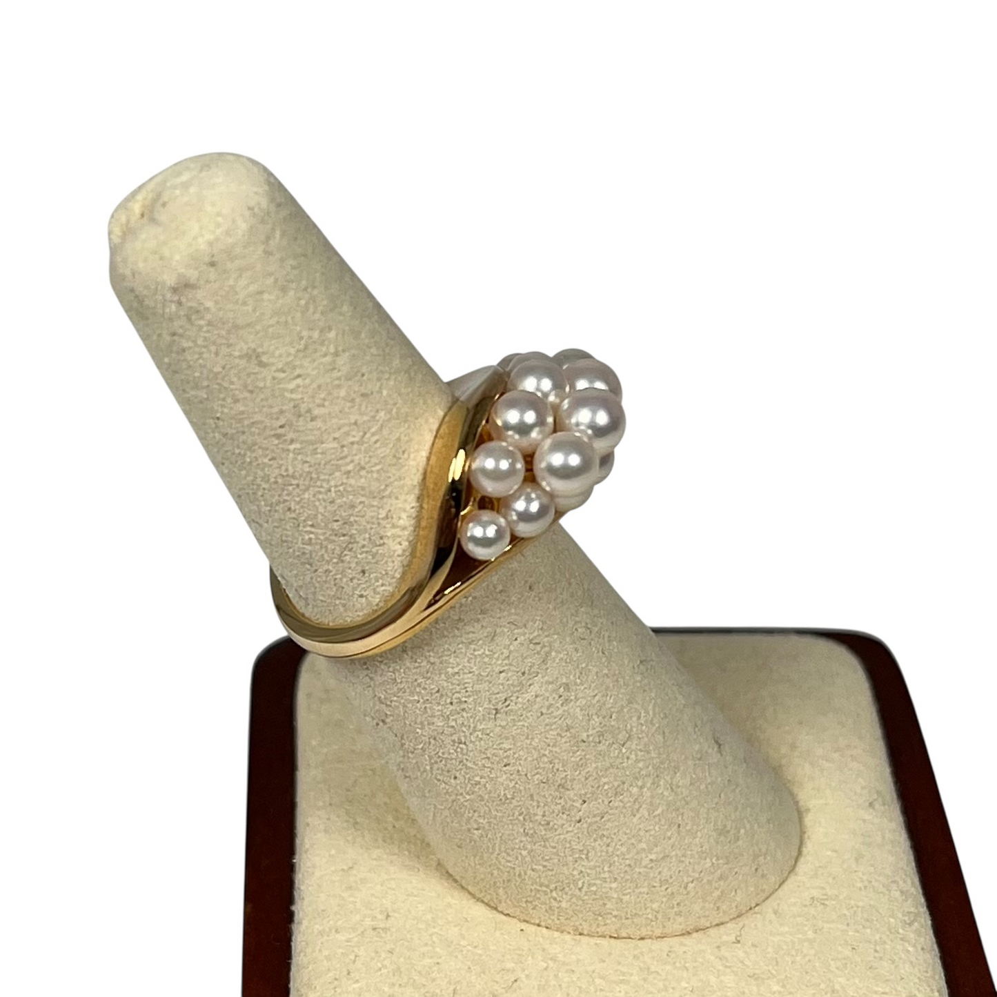 MIKIMOTO K18 Pearl Ring Jewelry