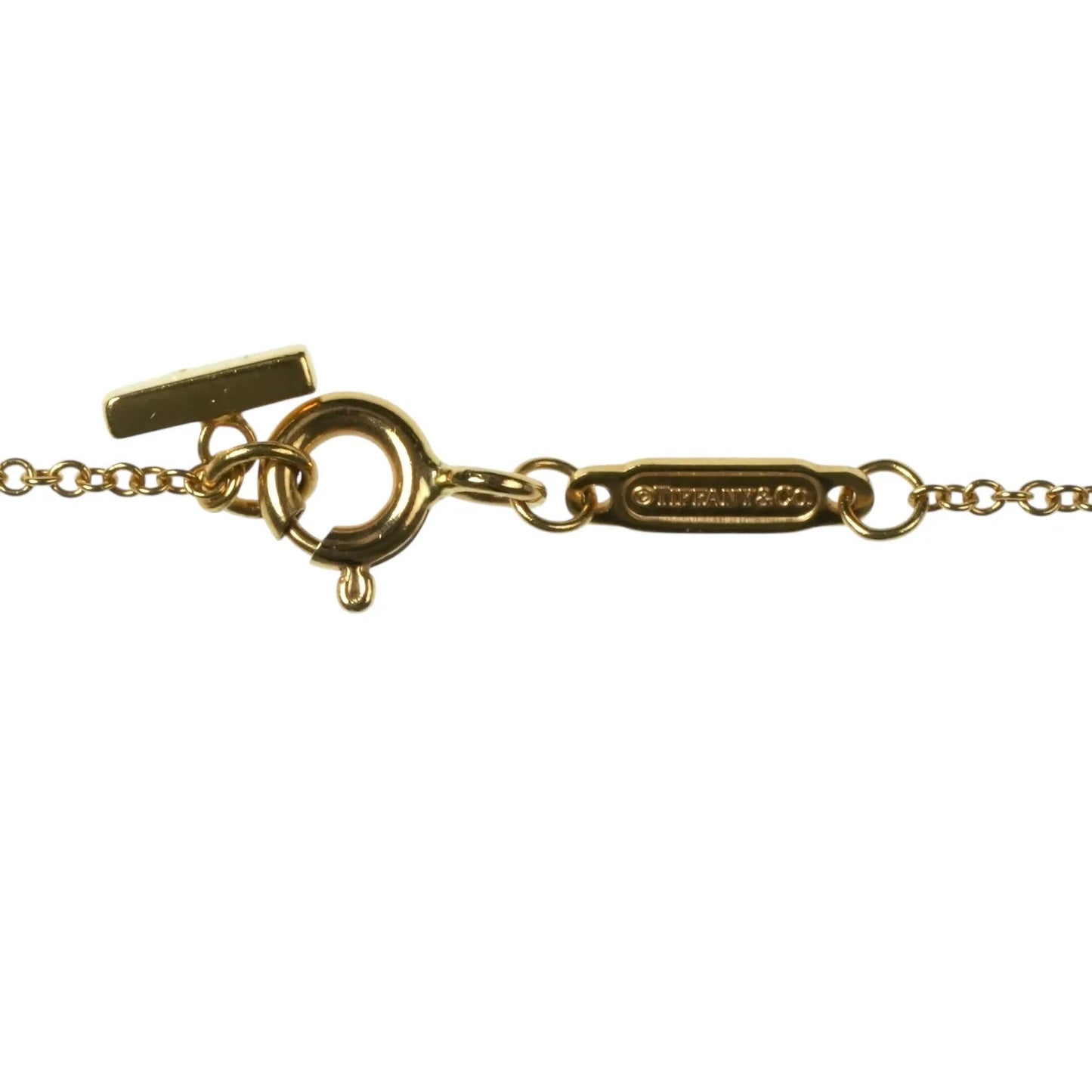 Tiffany T Smile Large Necklace 18KYG