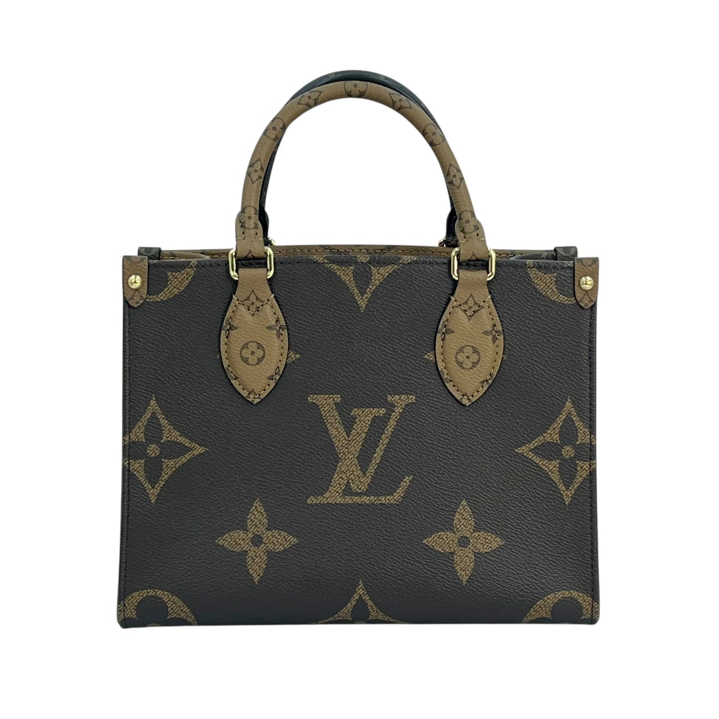 Louis Vuitton On The Go PM Hand Bag Shoulder Bag - Brown