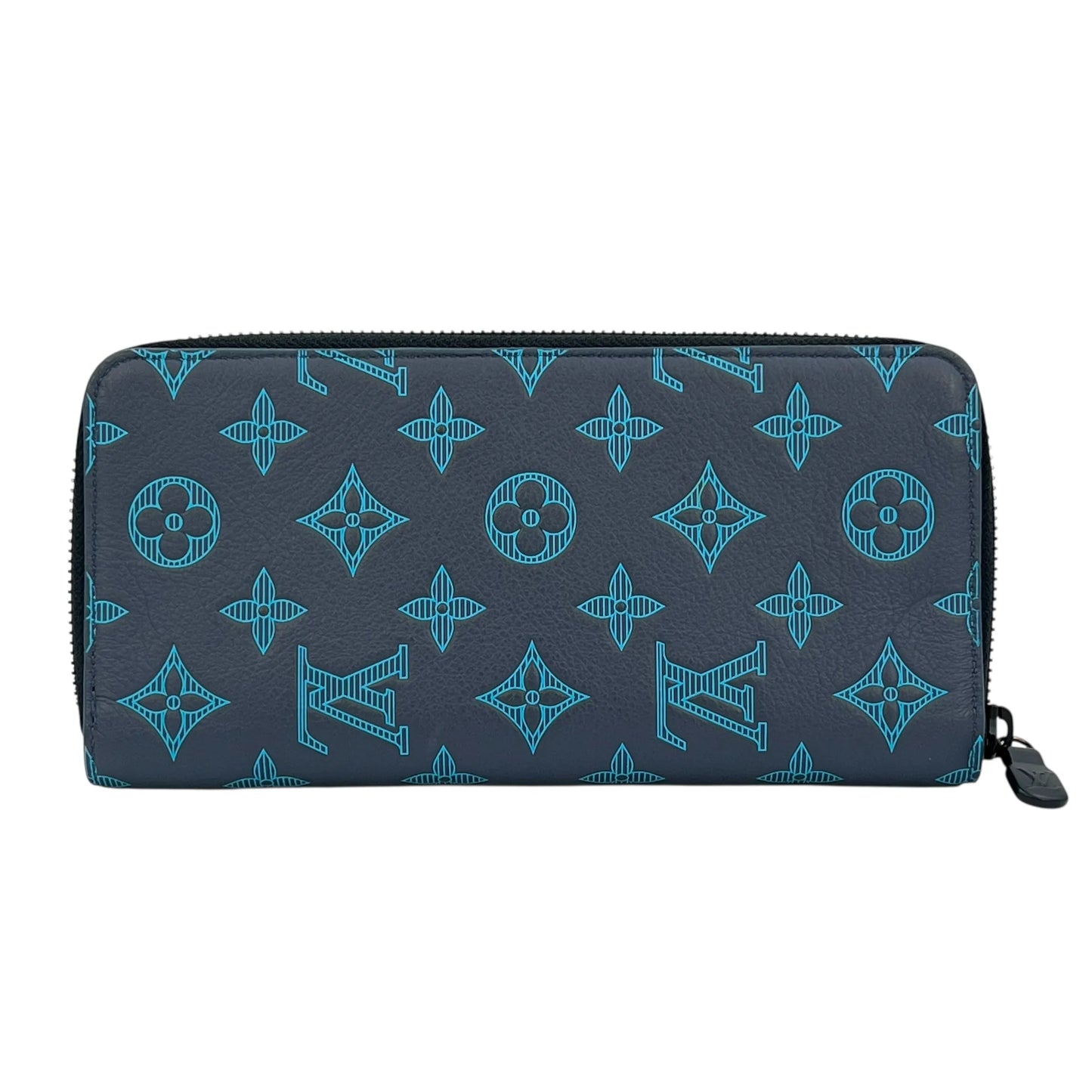 Louis Vuitton Vertical Zippy Long Wallet - Navy