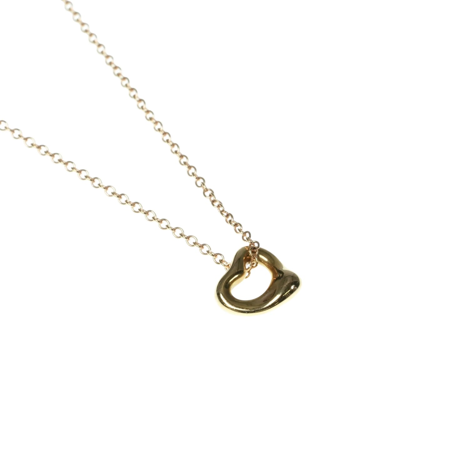 Tiffany Open Heart Pendant Necklace