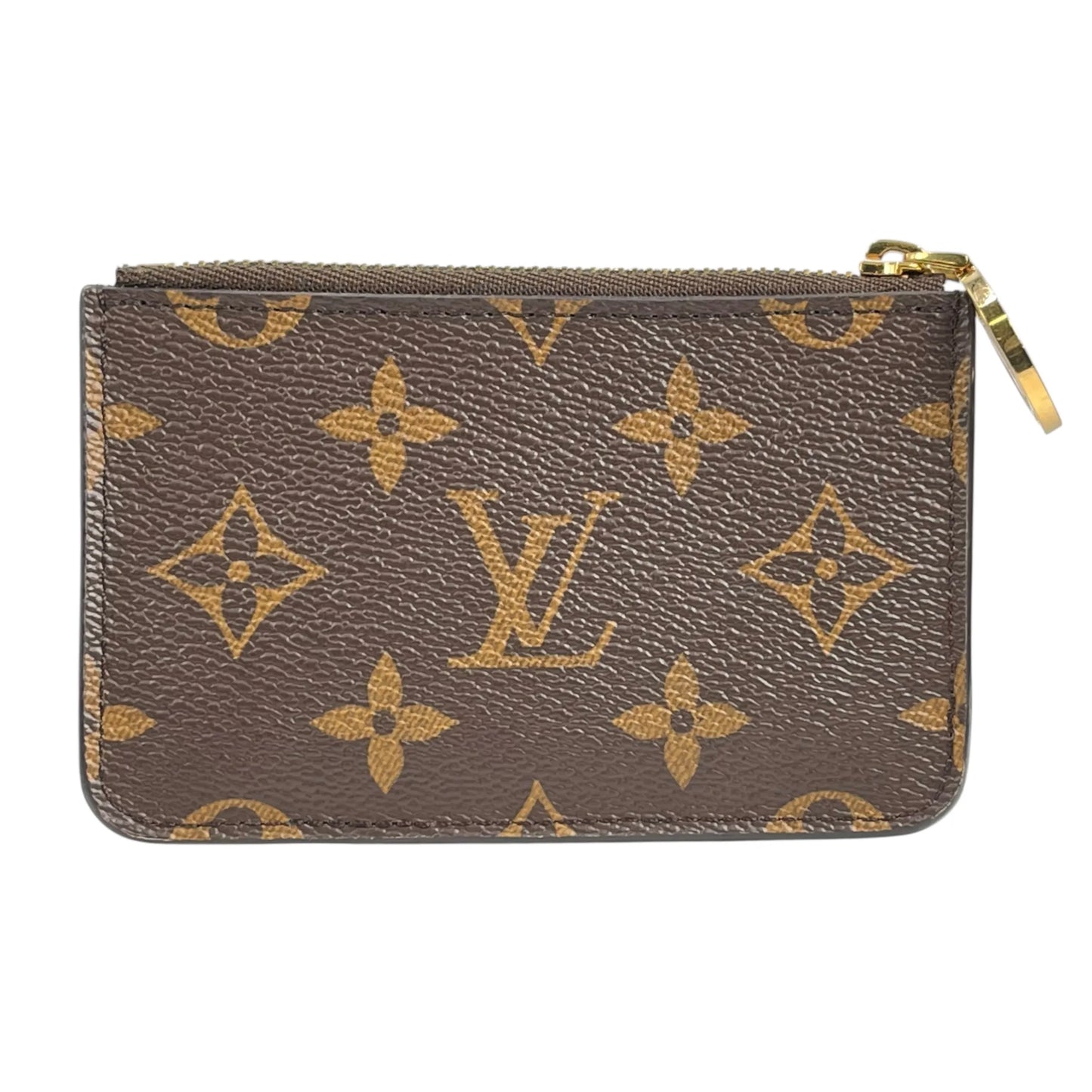 Louis Vuitton Monogram Porte Cartes Rommy Card Case - Brown