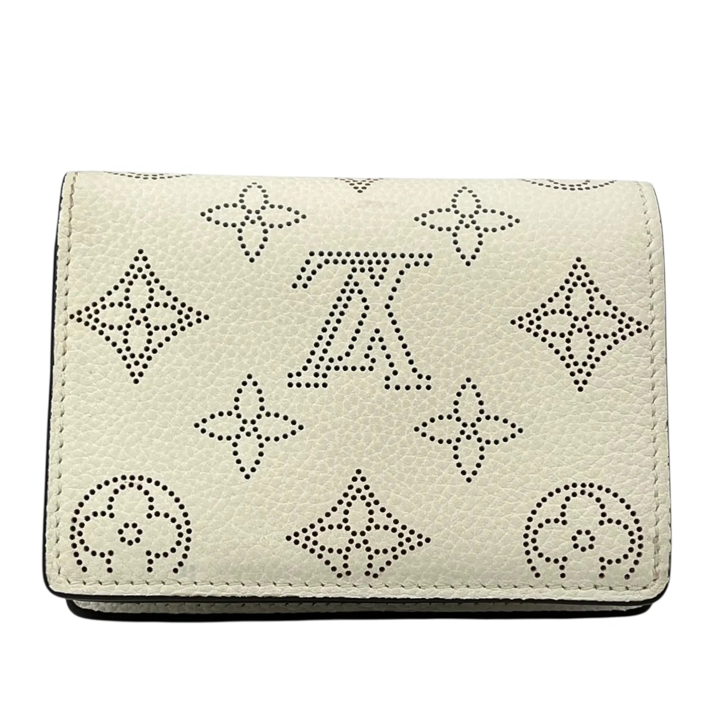 Louis Vuitton Portefeuille Clea Compact Wallet - White