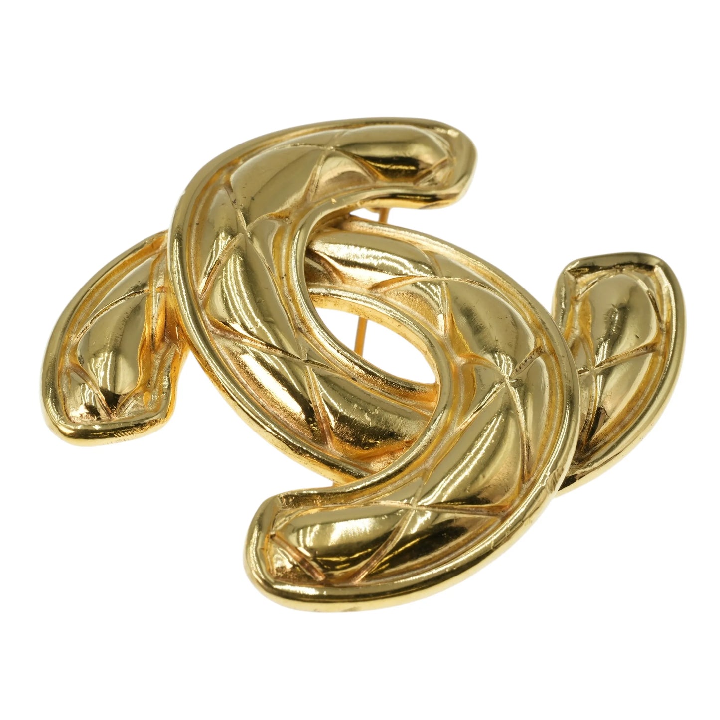 CHANEL CC Logo Brooch Accessories - Gold Plated
