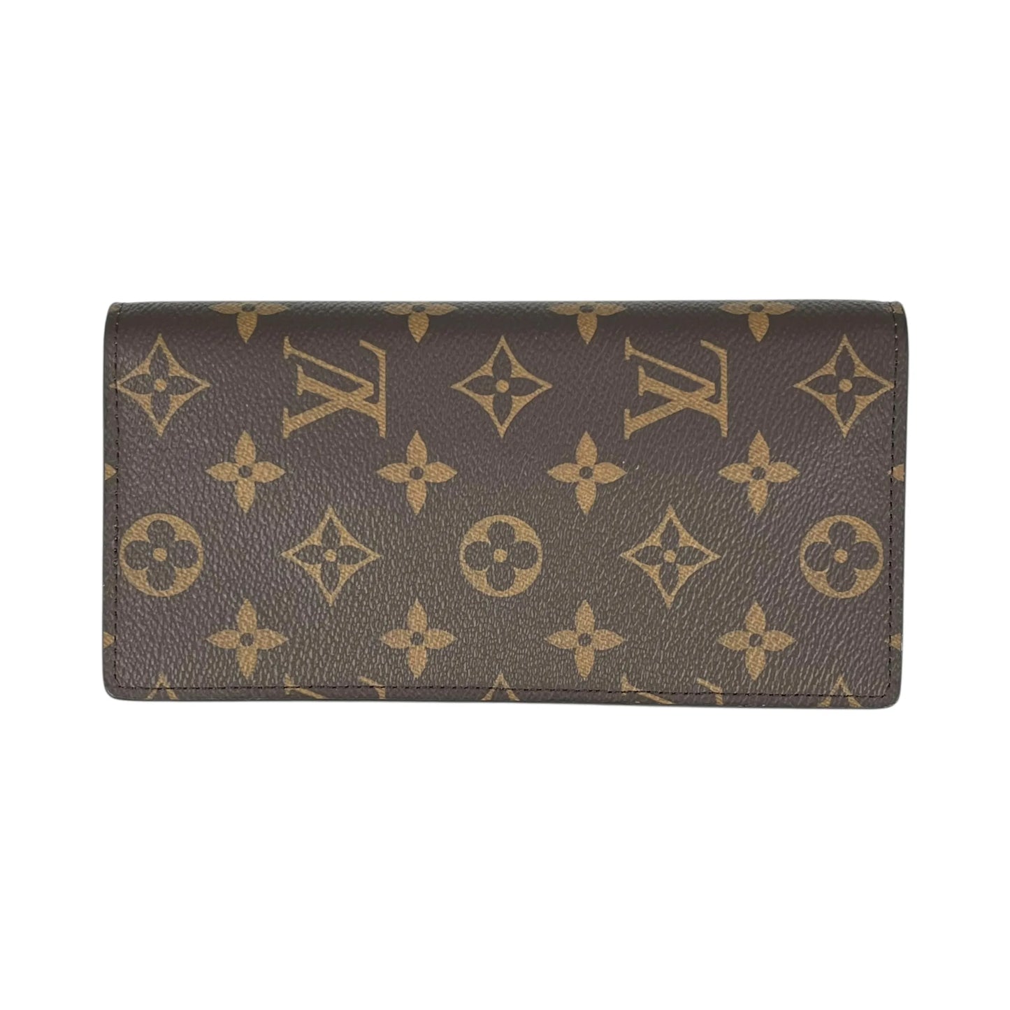 Louis Vuitton Monogram Portefeuille Brazza Long Wallet - Brown