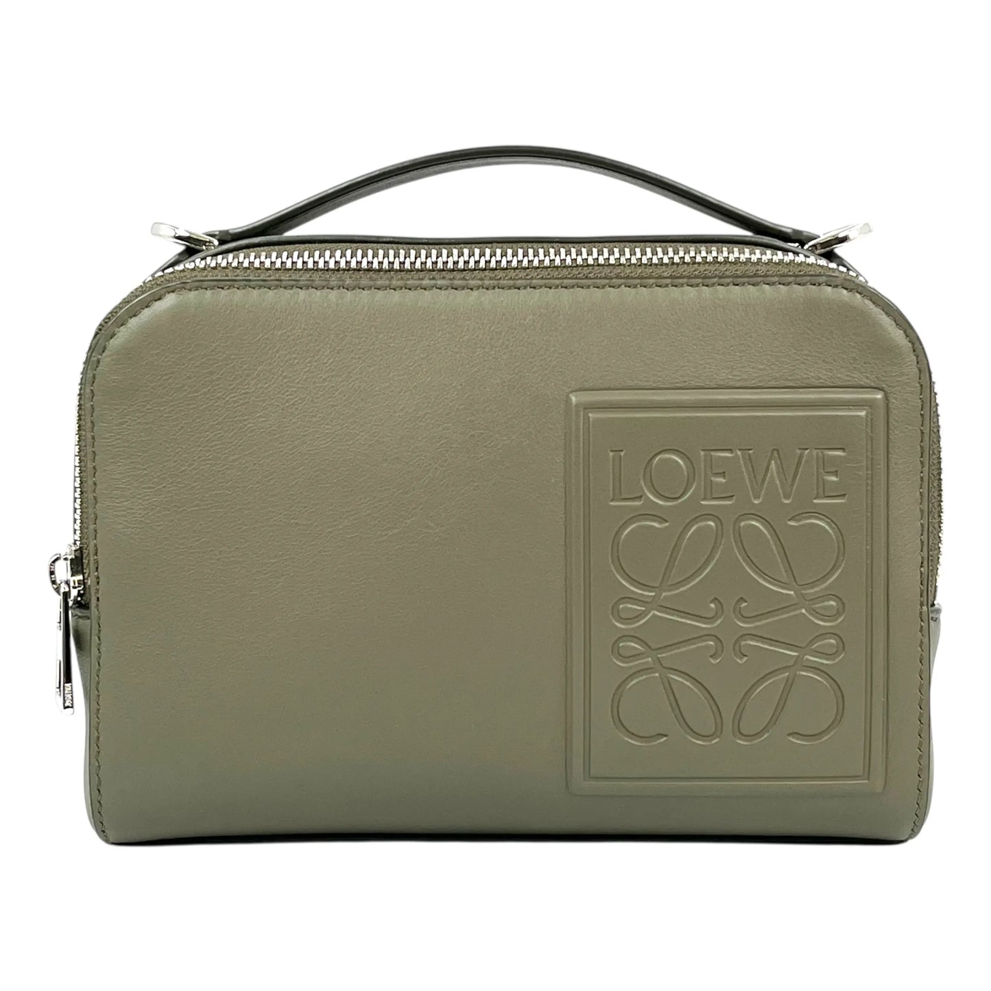 LOEWE Mini Camera Cross Body Bag Shoulder Bag - Khaki