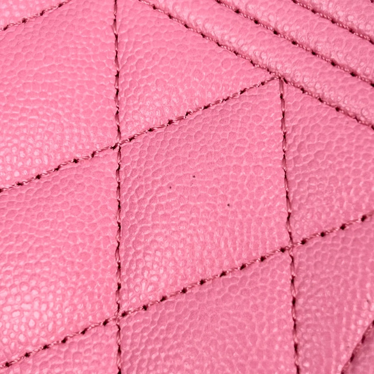 CHANEL Boy Chanel Zippy Coin Case Compact Wallet - Pink