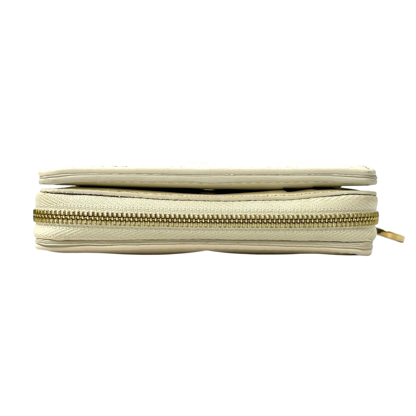 Louis Vuitton Monogram Portefeuille Lou Compact Wallet - White