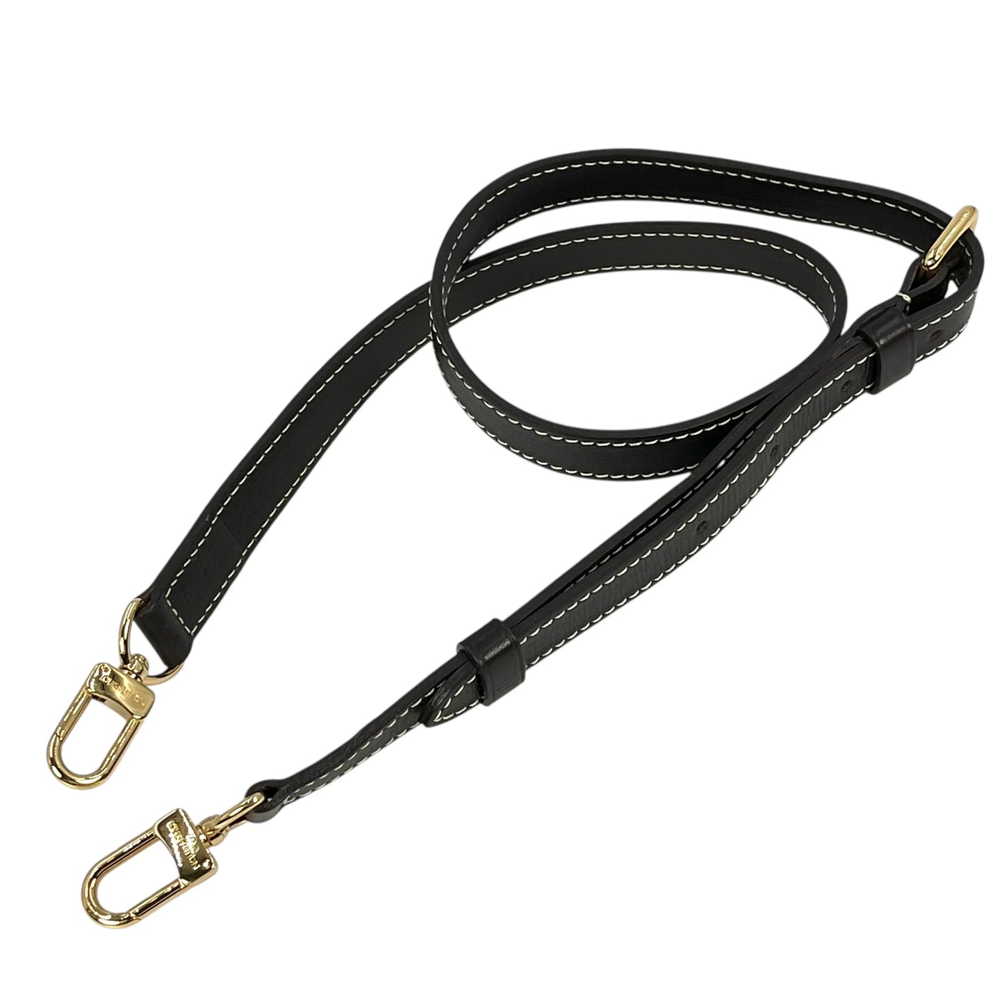 LOUIS VUITTON Leather Shoulder Strap - Darkbrown