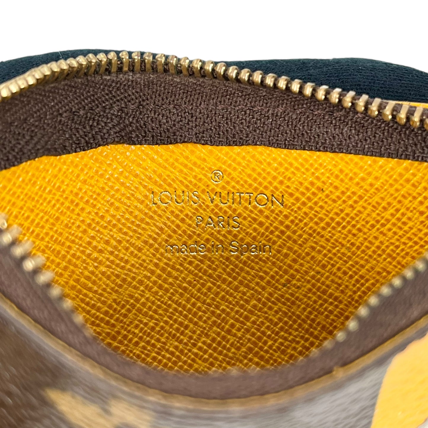 Louis Vuitton Pochette Cles Key ring coin case