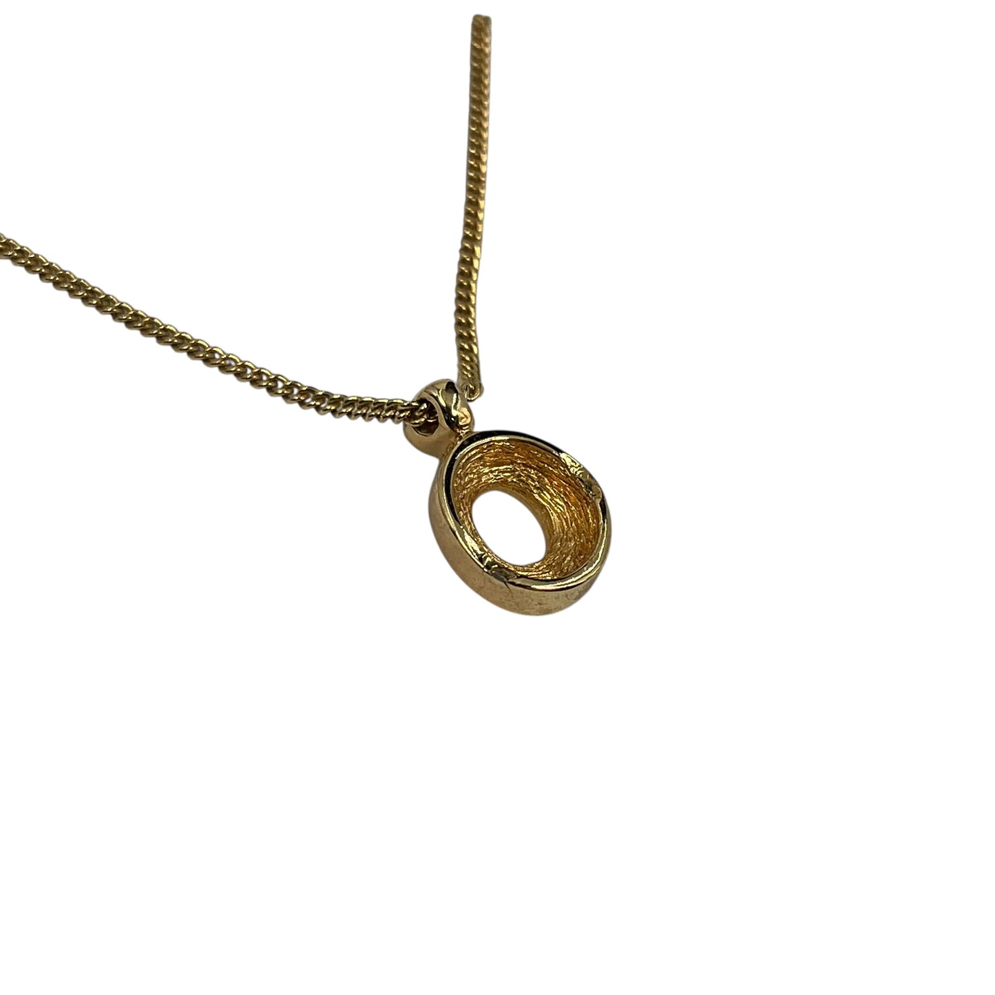 Dior Rhinestone Pendant Necklace
