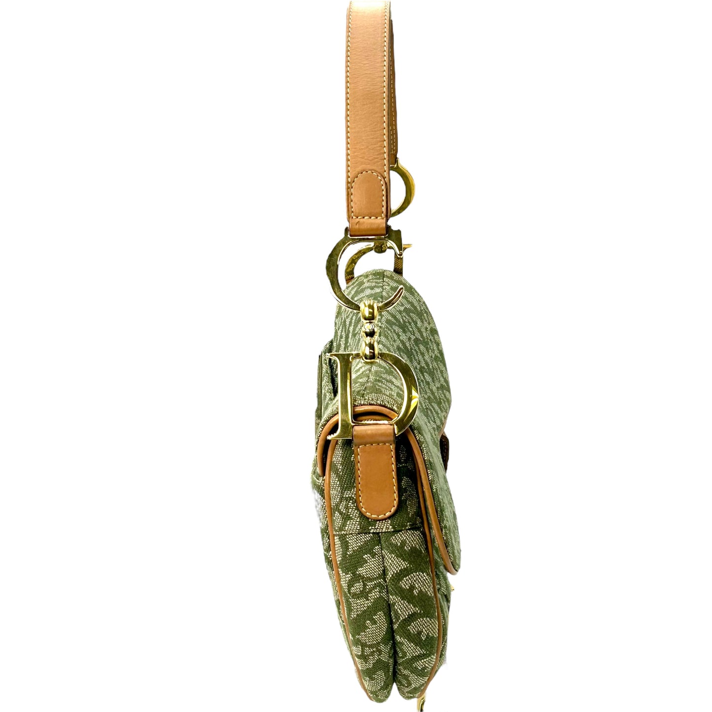 Dior Saddle Trotte canvas Shoulder Bag