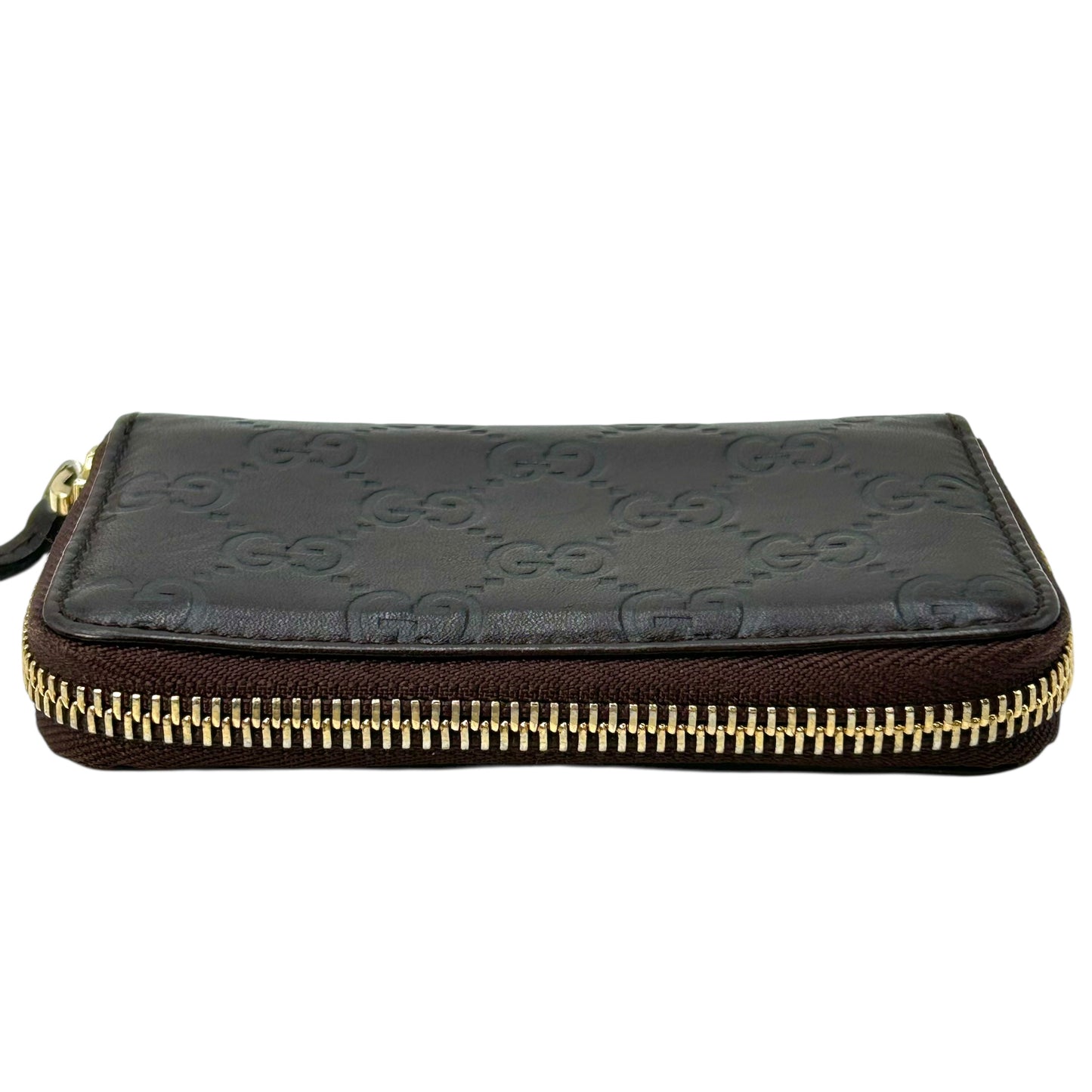GUCCI Guccissima Coin Purse Wallet - Darkbrown
