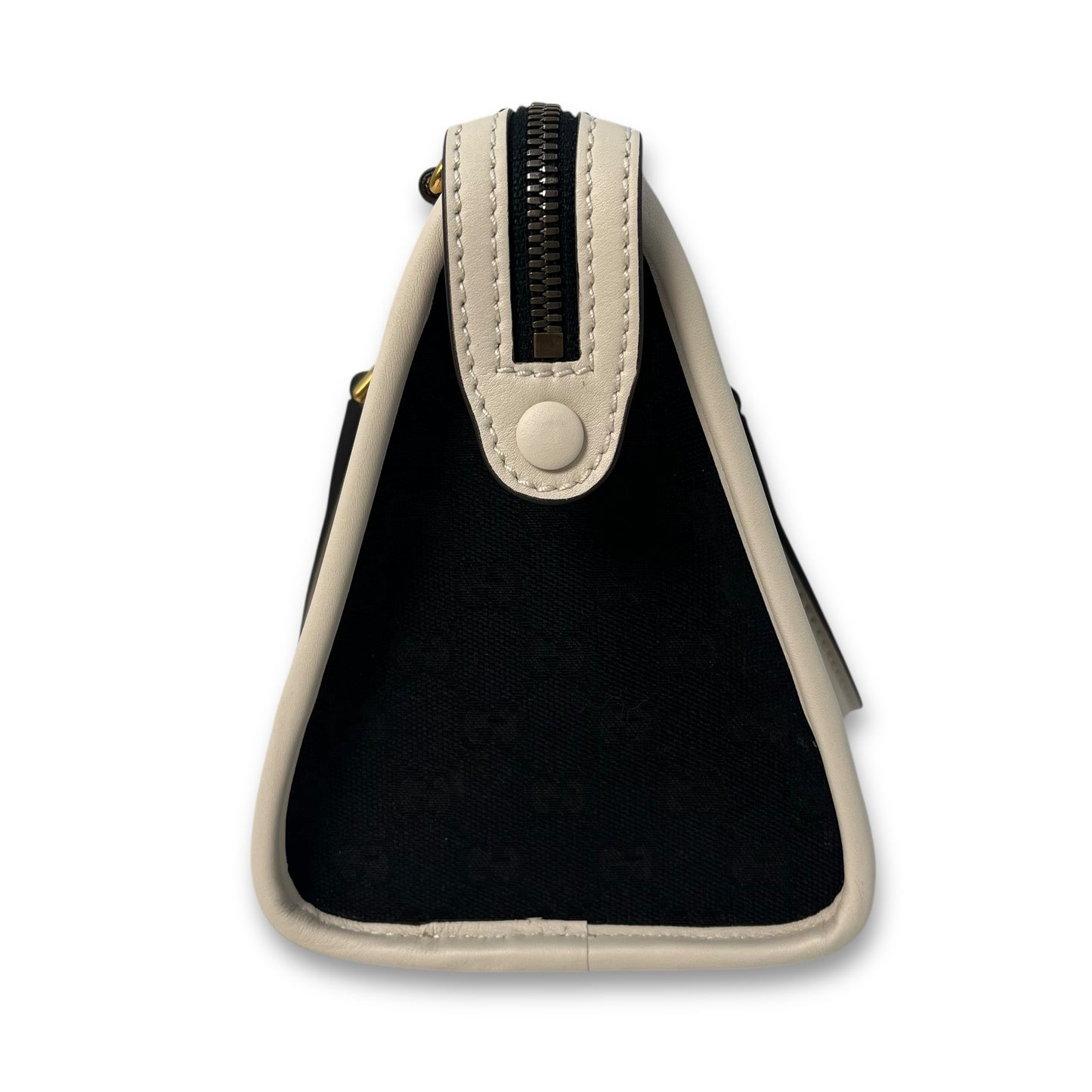GUCCI GG Canvas Leather Hand Bag Shoulder Bag